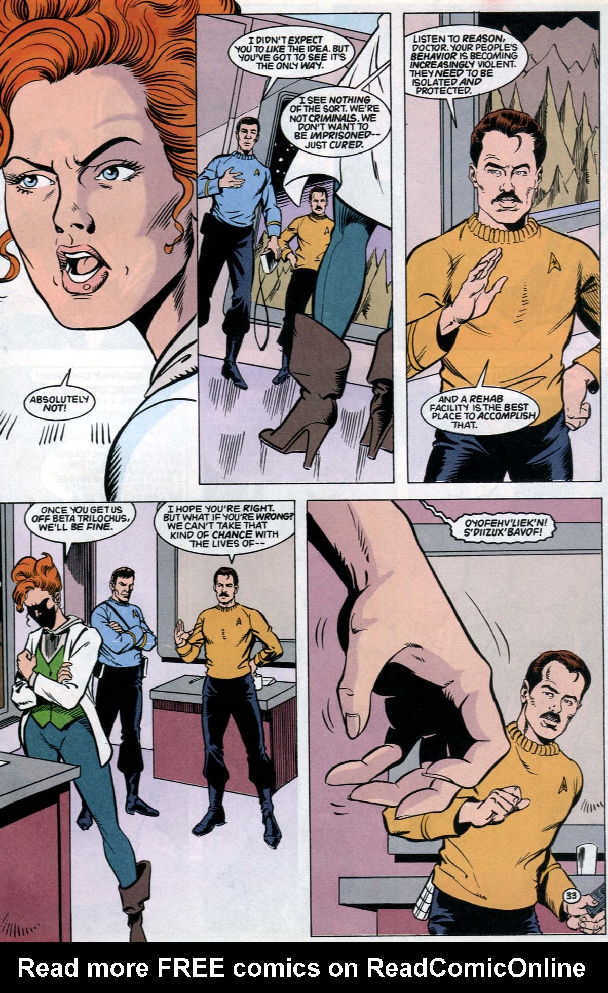 Read online Star Trek (1989) comic -  Issue # _Annual 4 - 34