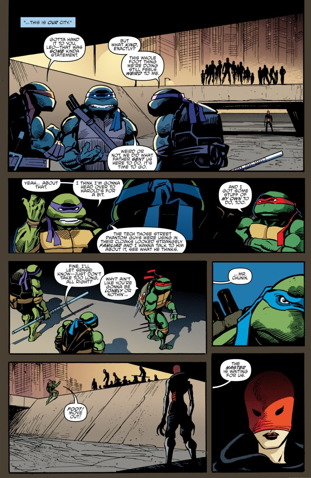 Read online Teenage Mutant Ninja Turtles: The IDW Collection comic -  Issue # TPB 7 (Part 1) - 14
