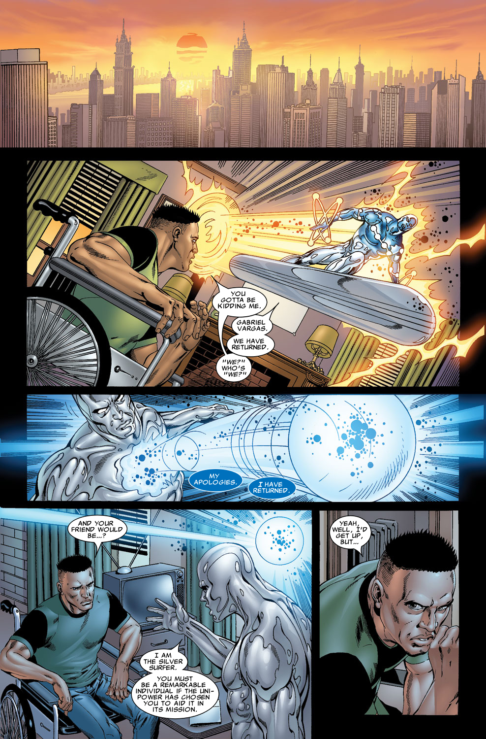 Read online Captain Universe comic -  Issue # Issue Silver Surfer - 22