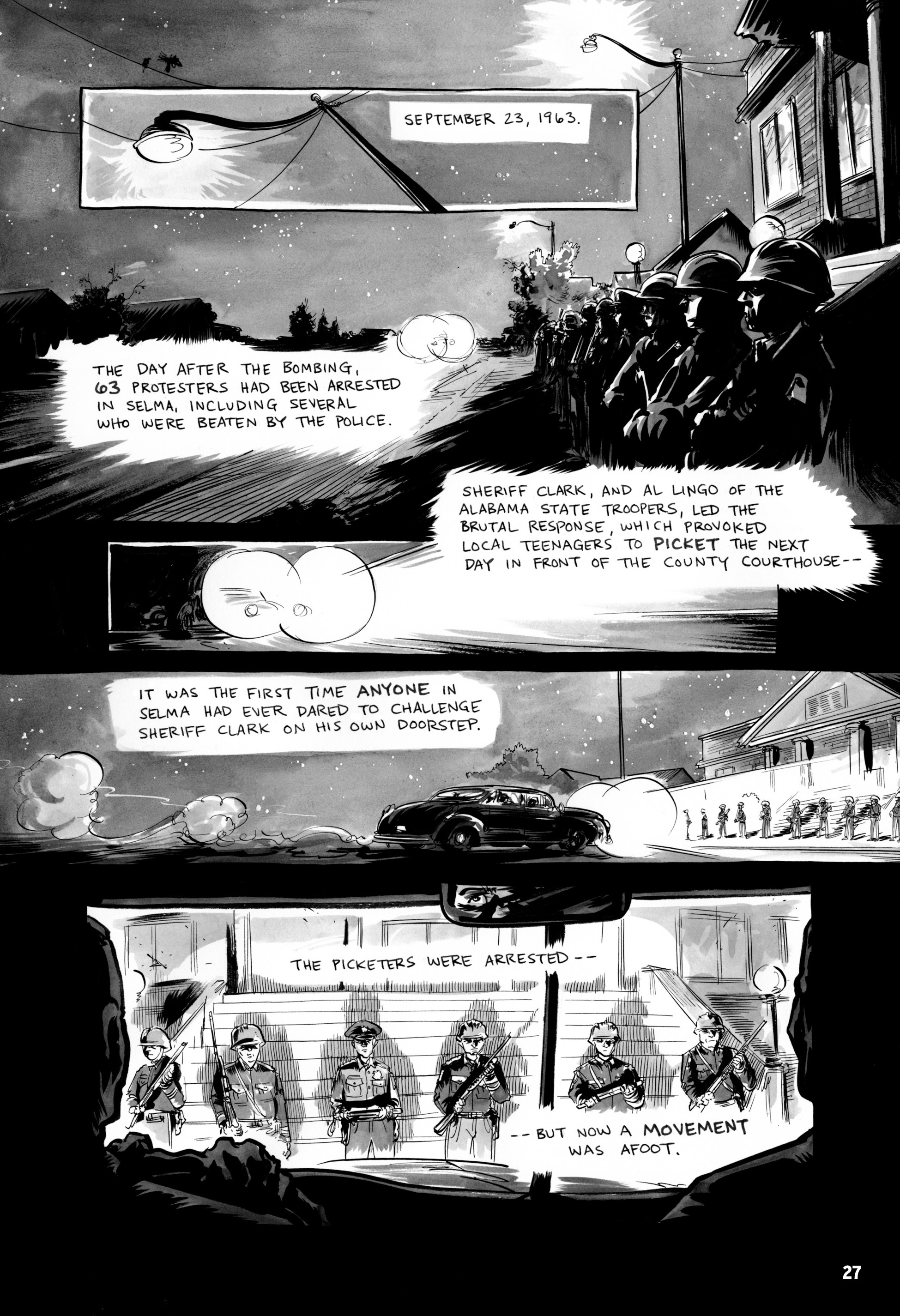 Read online March comic -  Issue #3 - 25