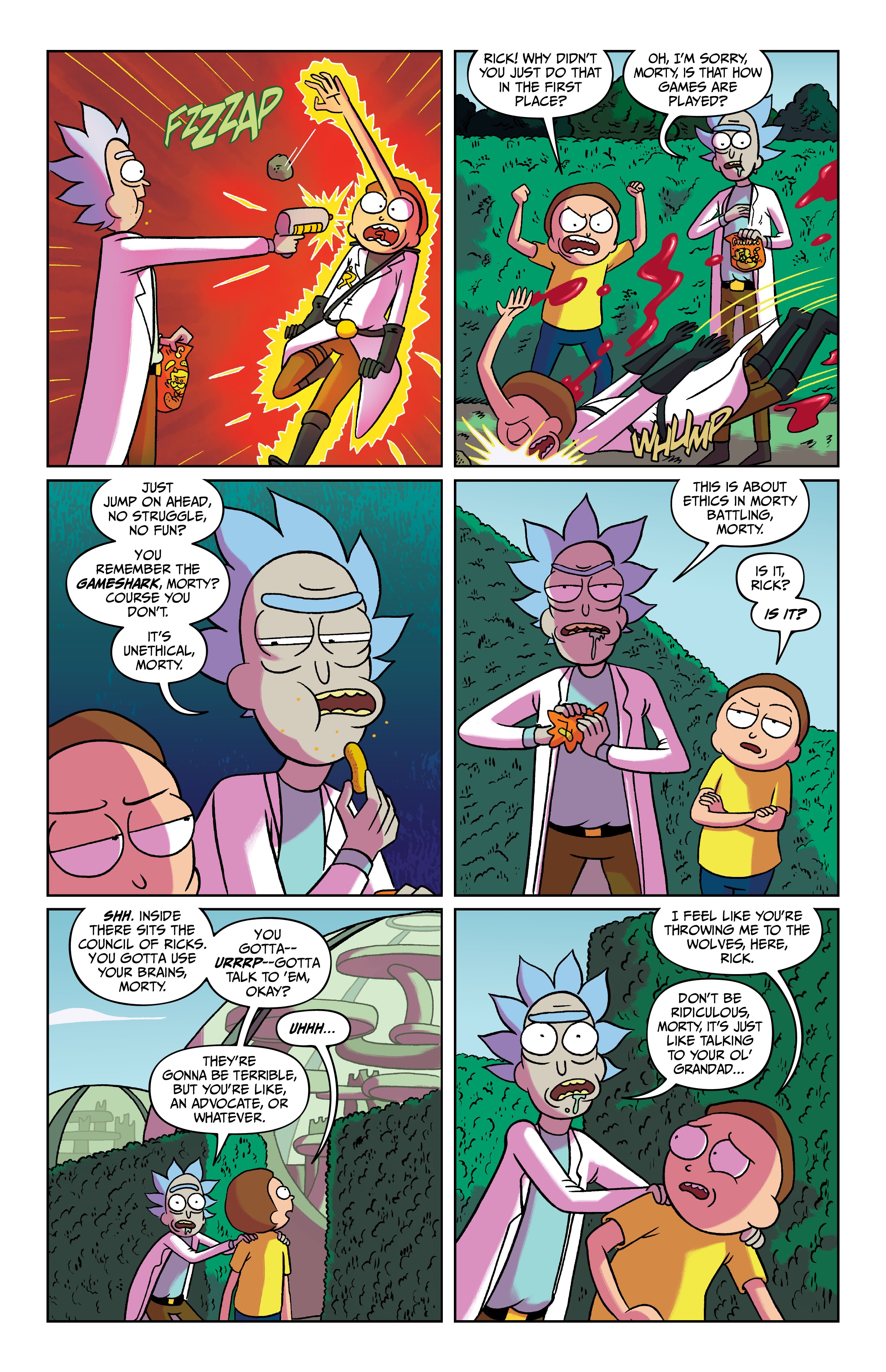 Read online Rick and Morty comic -  Issue # (2015) _Deluxe Edition 4 (Part 3) - 15