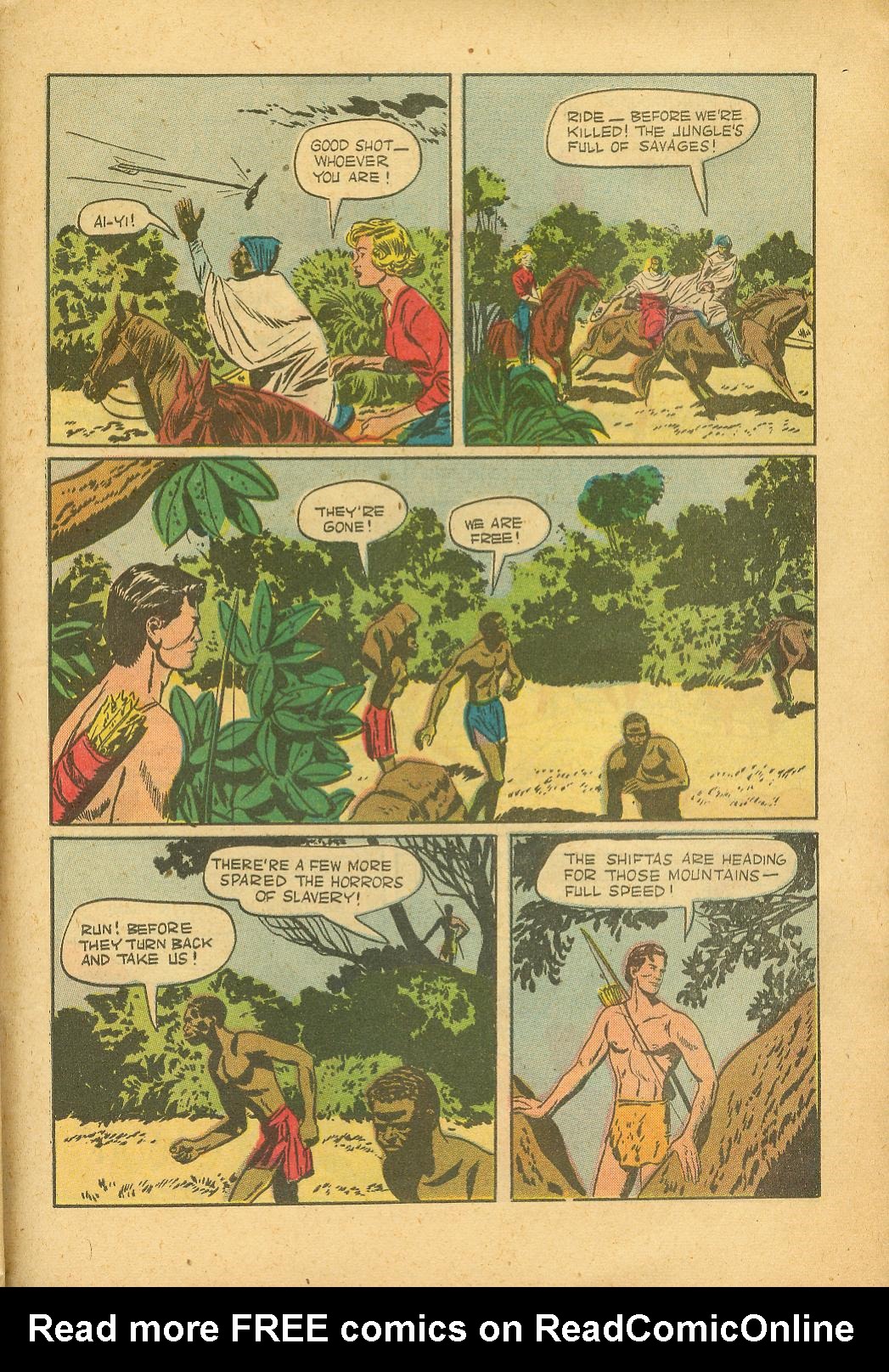 Read online Tarzan (1948) comic -  Issue #17 - 35