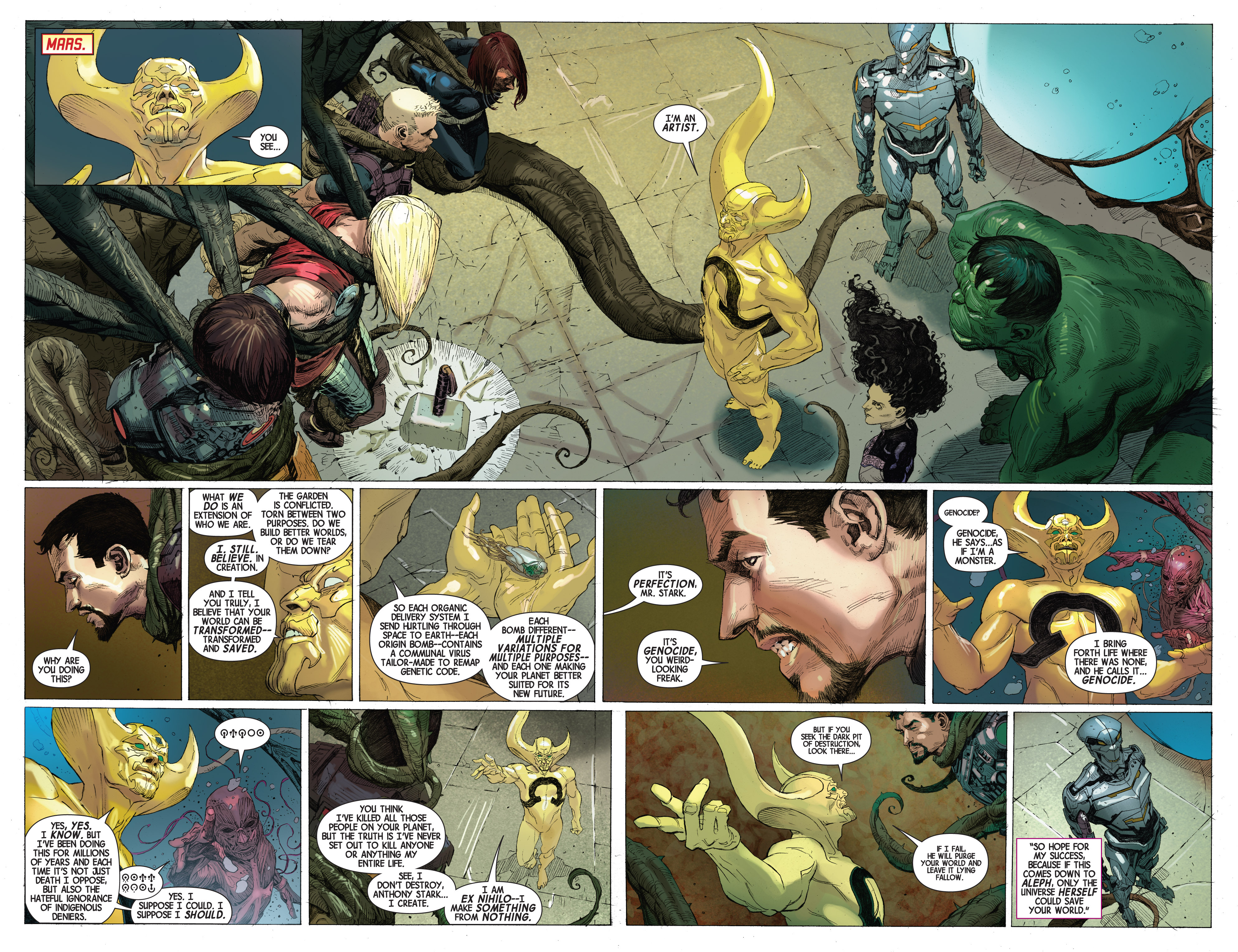 Read online Avengers by Jonathan Hickman Omnibus comic -  Issue # TPB 1 (Part 1) - 47