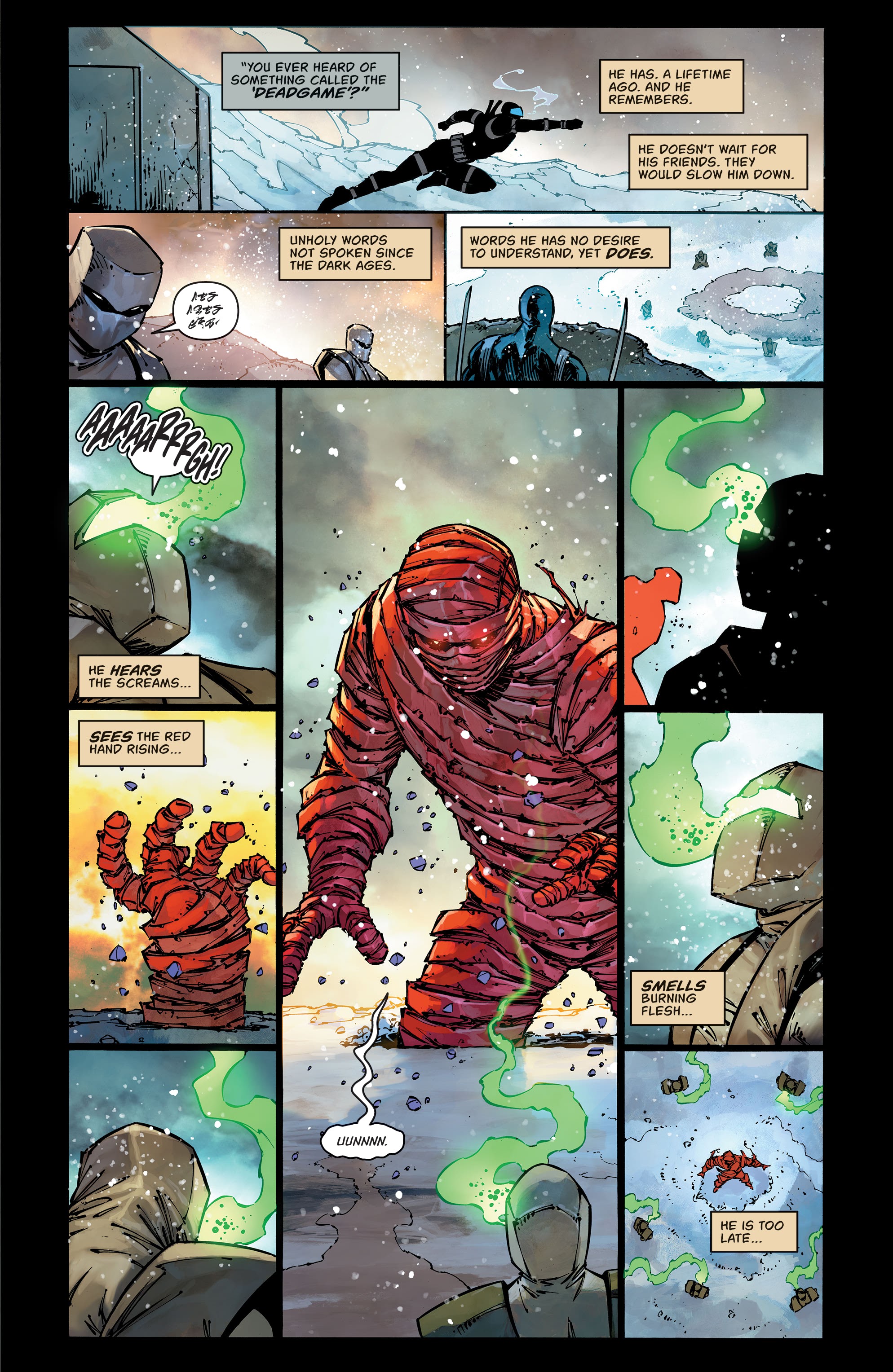 Read online Snake Eyes: Deadgame comic -  Issue #1 - 13