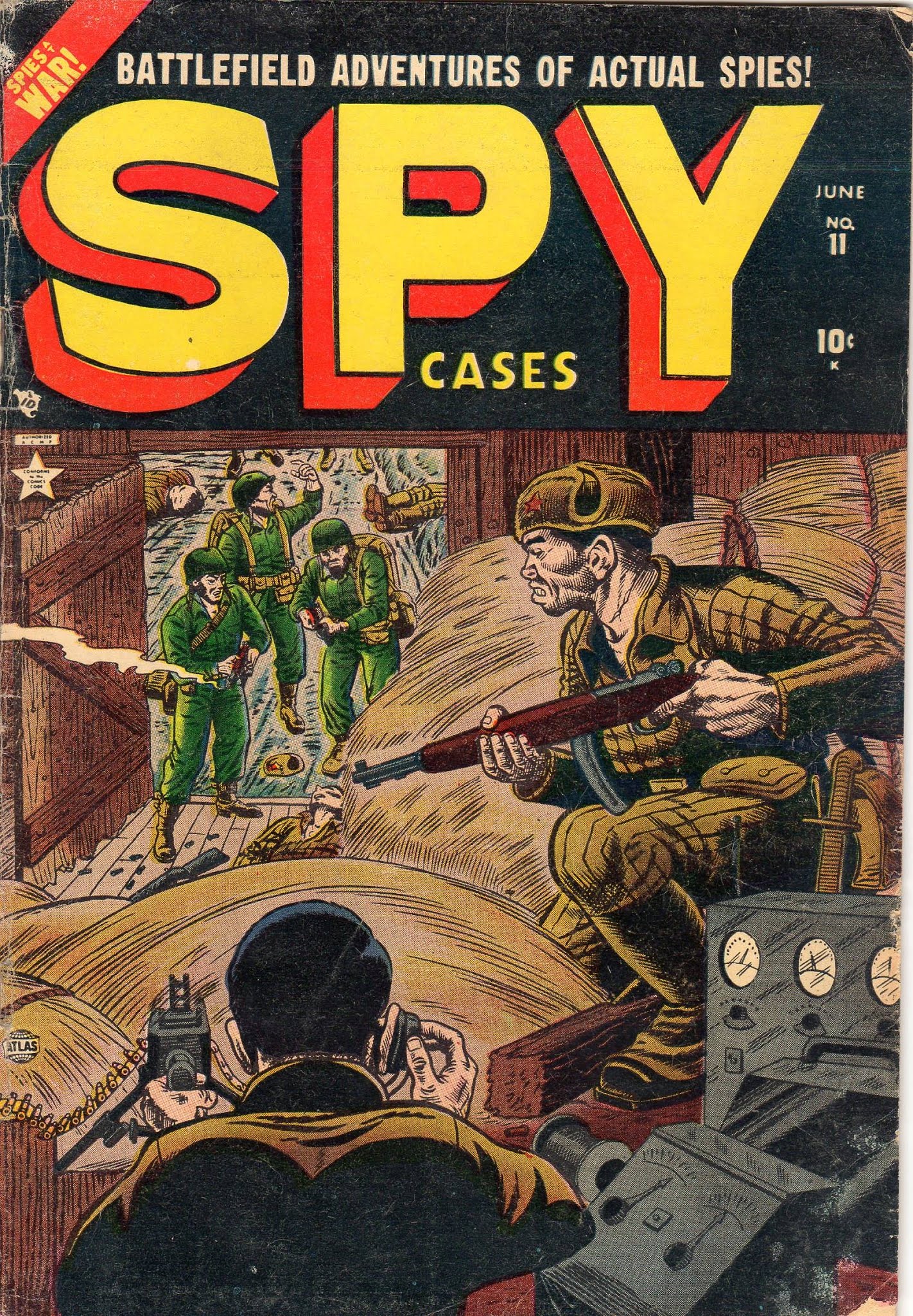 Read online Spy Cases comic -  Issue #11 - 1