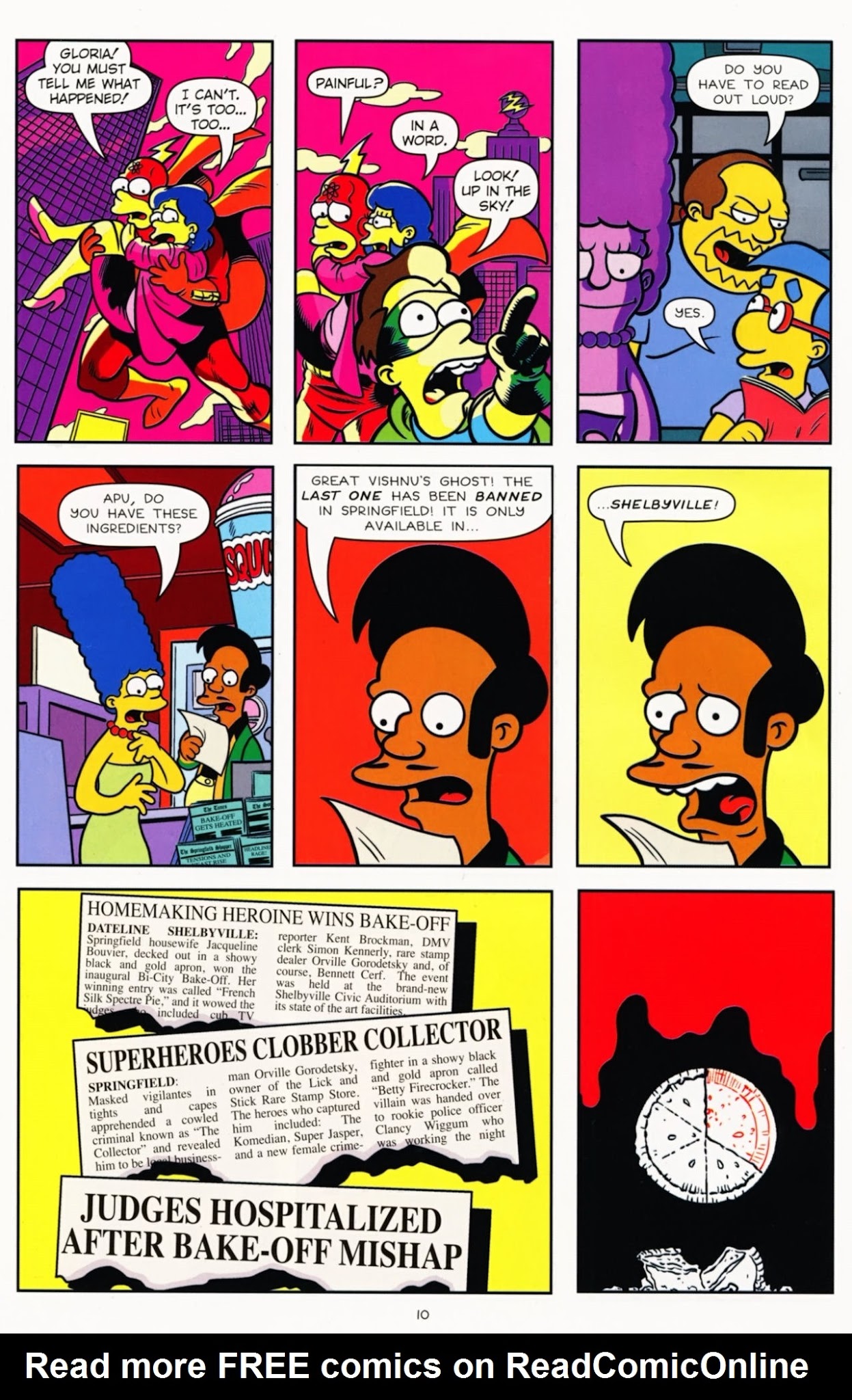 Read online Bongo Comics Presents Simpsons Super Spectacular comic -  Issue #13 - 12