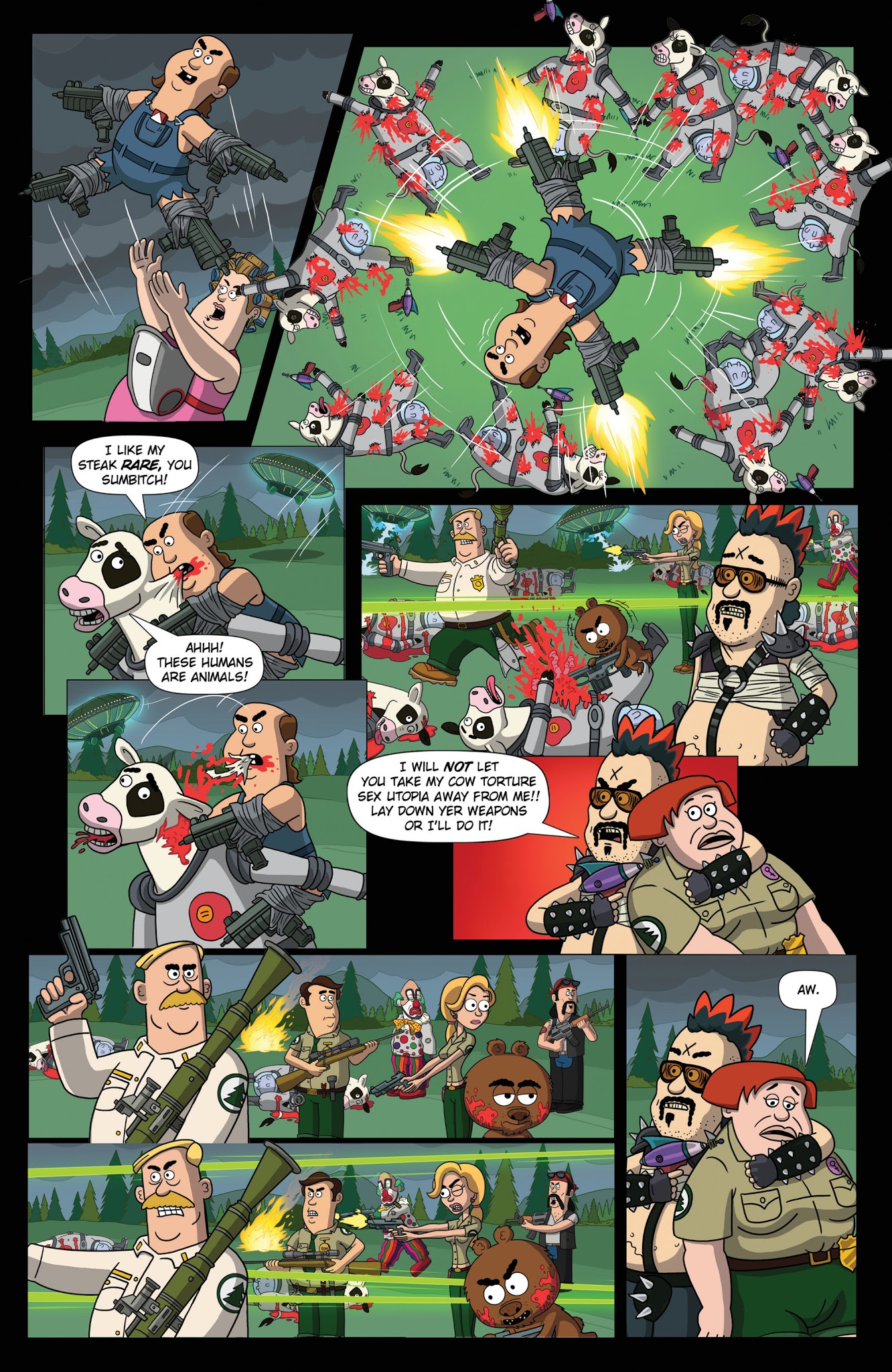 Read online Brickleberry comic -  Issue #4 - 16