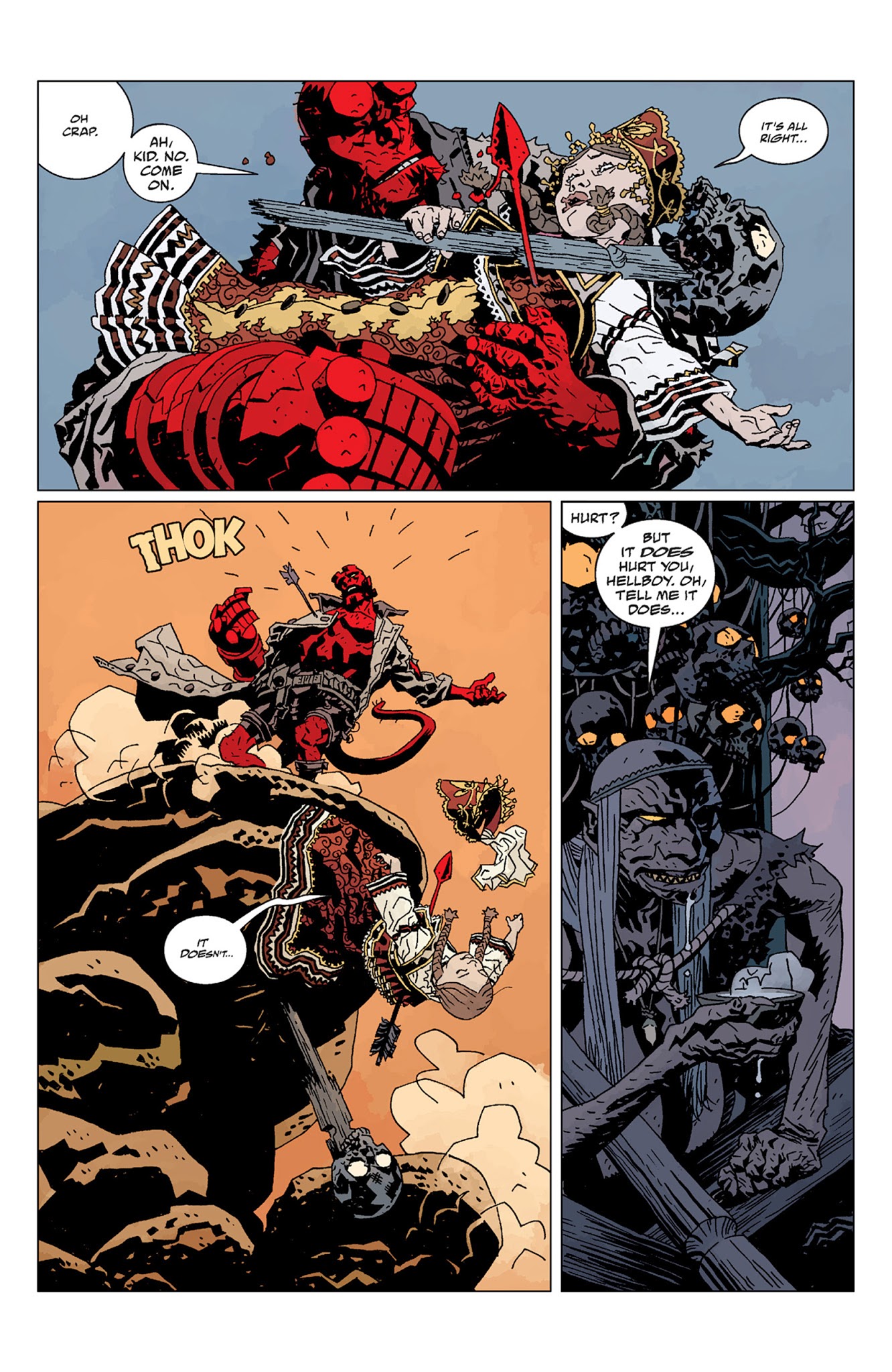 Read online Hellboy: Darkness Calls comic -  Issue # TPB - 107