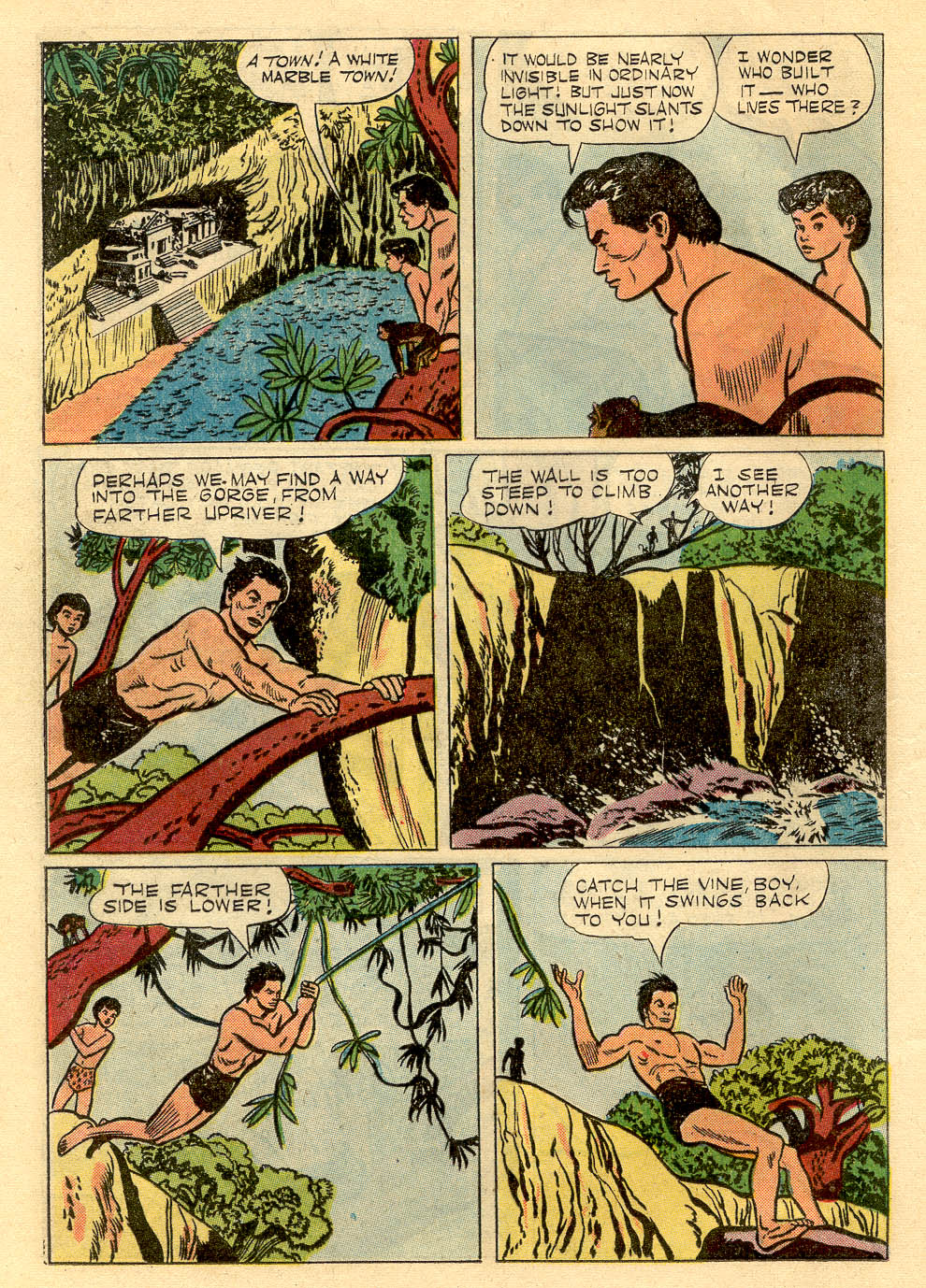 Read online Tarzan (1948) comic -  Issue #62 - 21