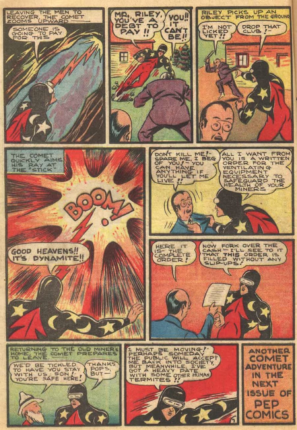 Read online Pep Comics comic -  Issue #4 - 20