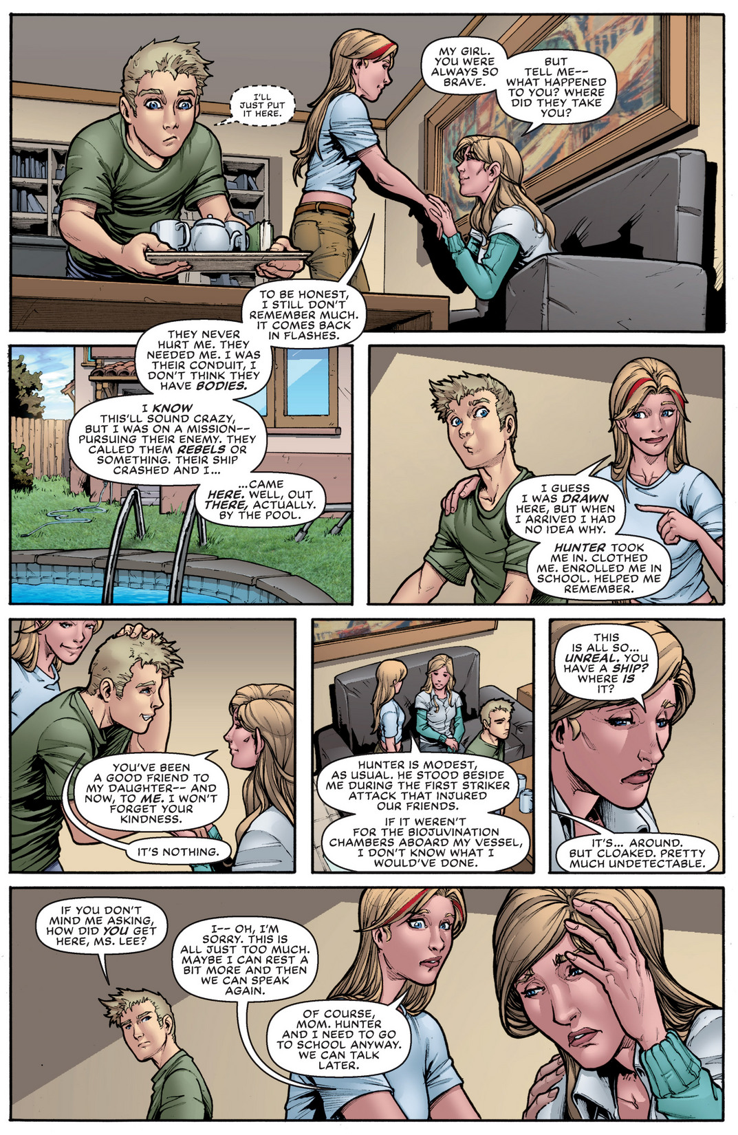Read online Homecoming comic -  Issue #3 - 7