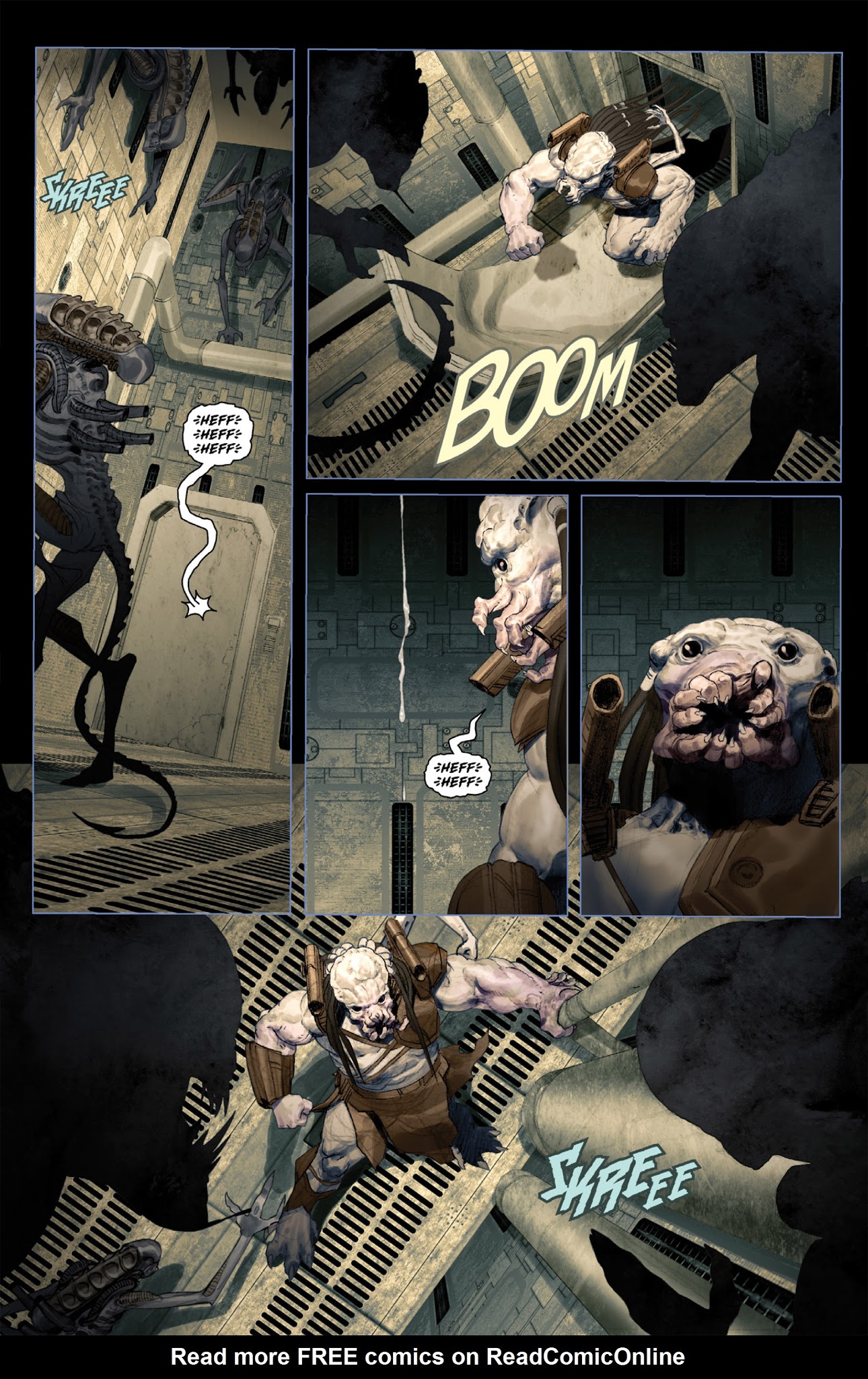 Read online Alien vs. Predator: Fire and Stone comic -  Issue # _TPB - 68