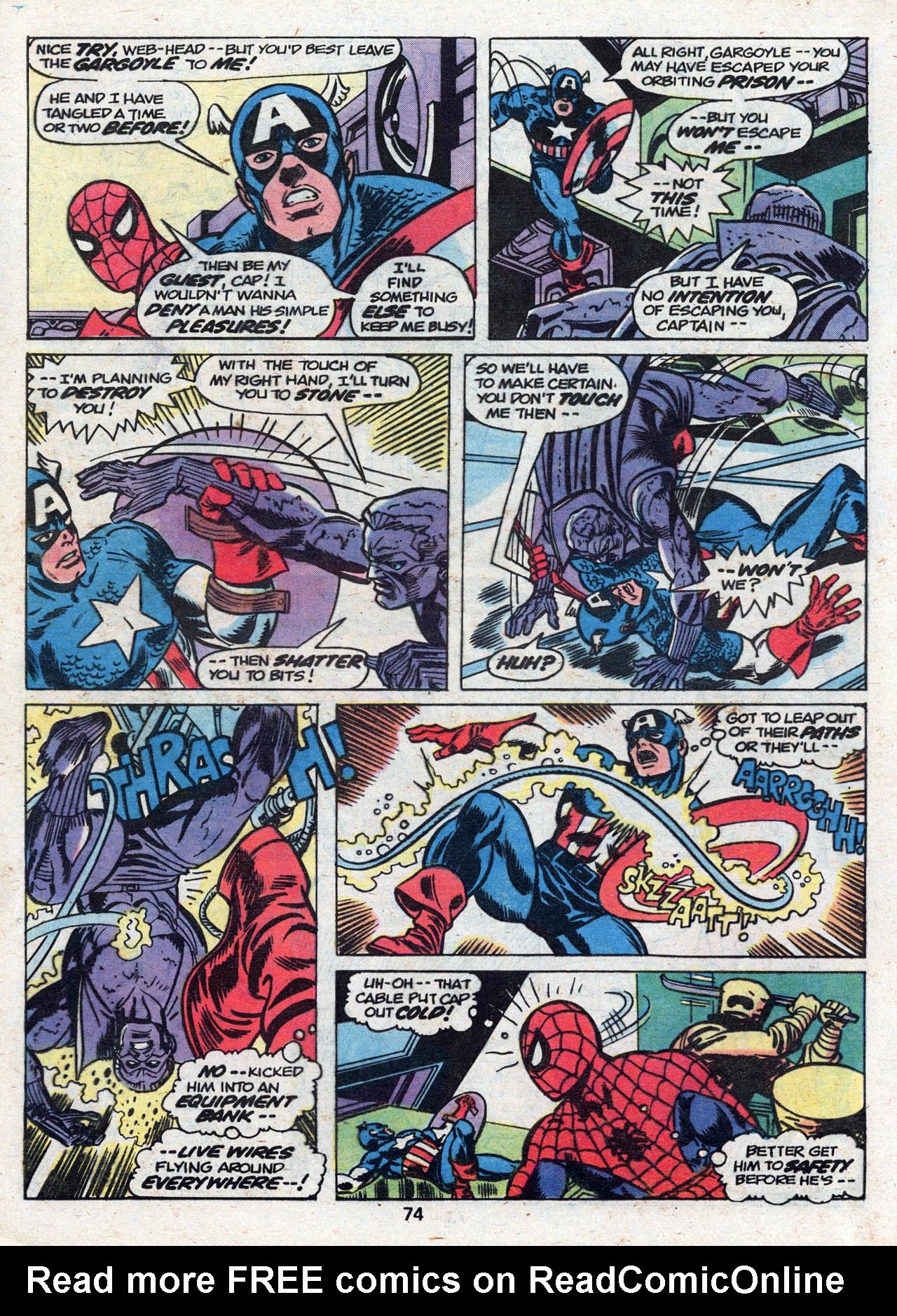 Read online Marvel Treasury Edition comic -  Issue #22 - 73