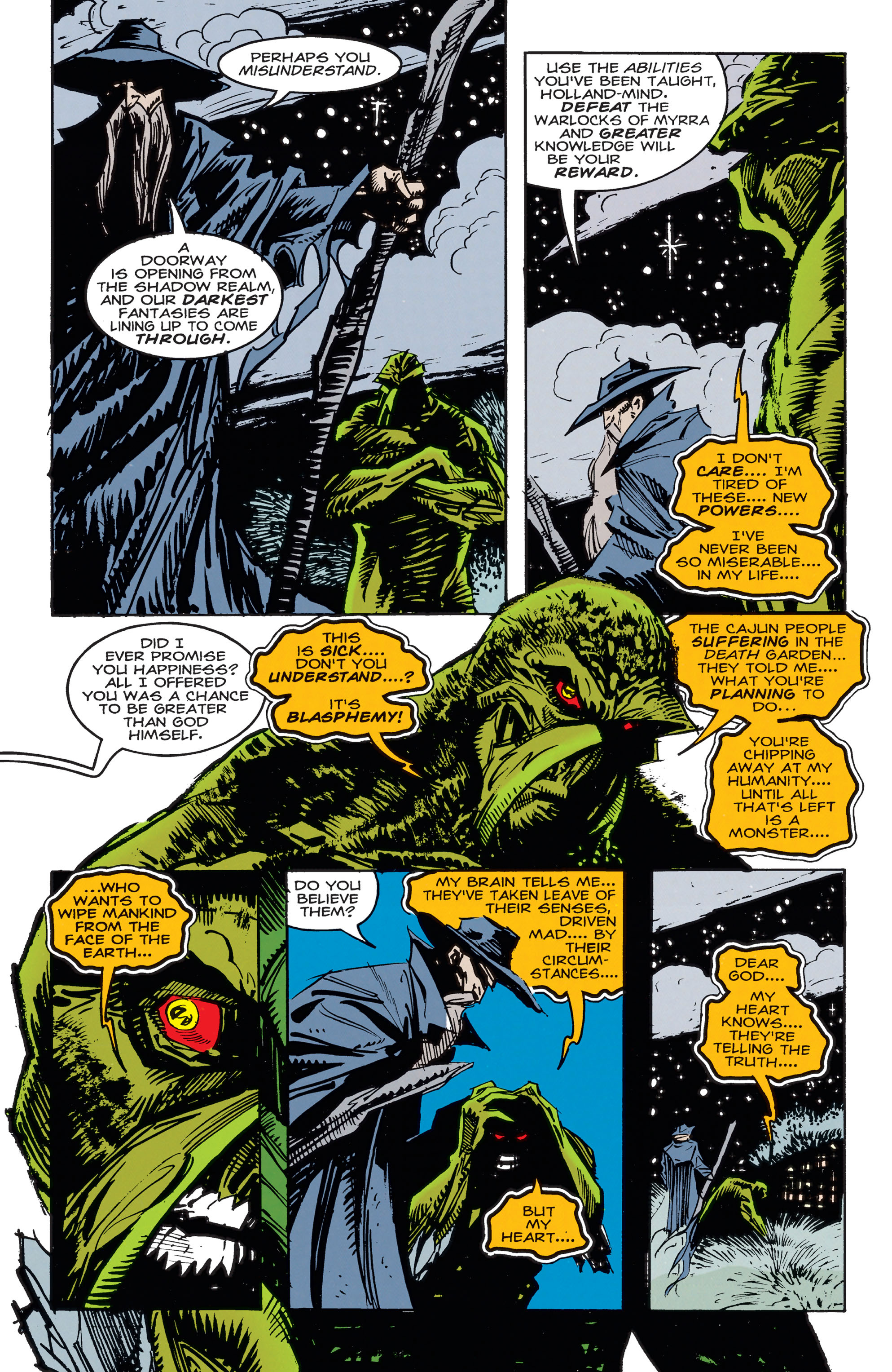 Read online Swamp Thing (1982) comic -  Issue # _TPB - Trial by Fire - 69