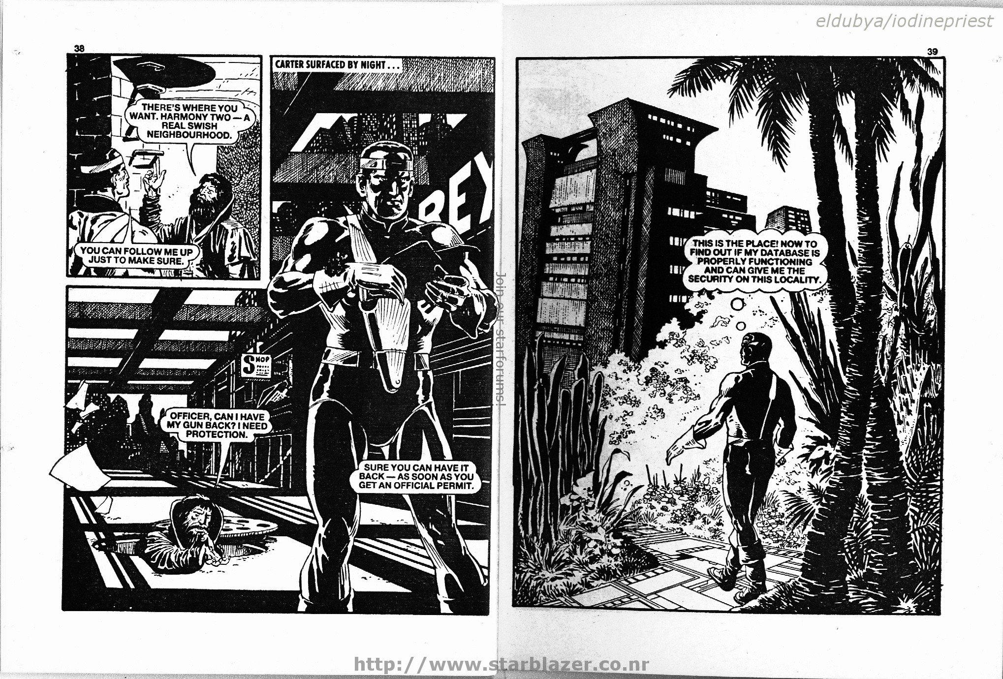 Read online Starblazer comic -  Issue #245 - 21
