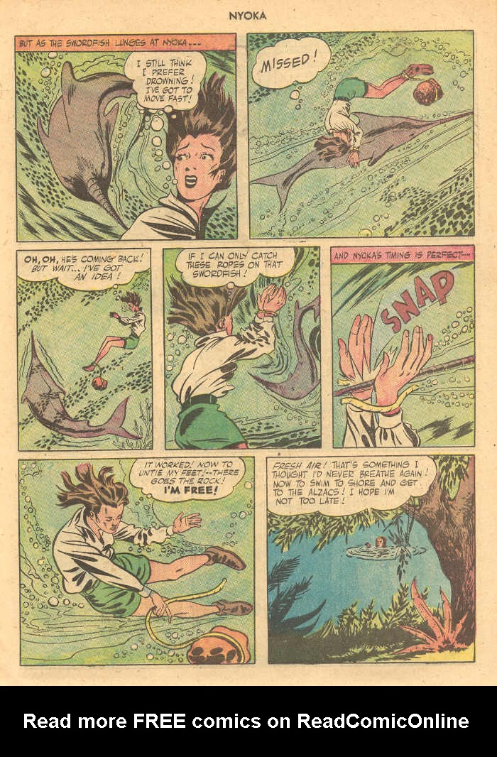 Read online Nyoka the Jungle Girl (1945) comic -  Issue #6 - 15