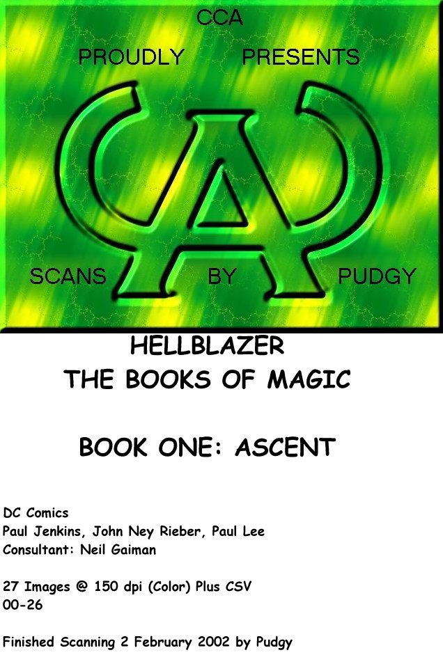 Read online Hellblazer/The Books of Magic comic -  Issue #1 - 28
