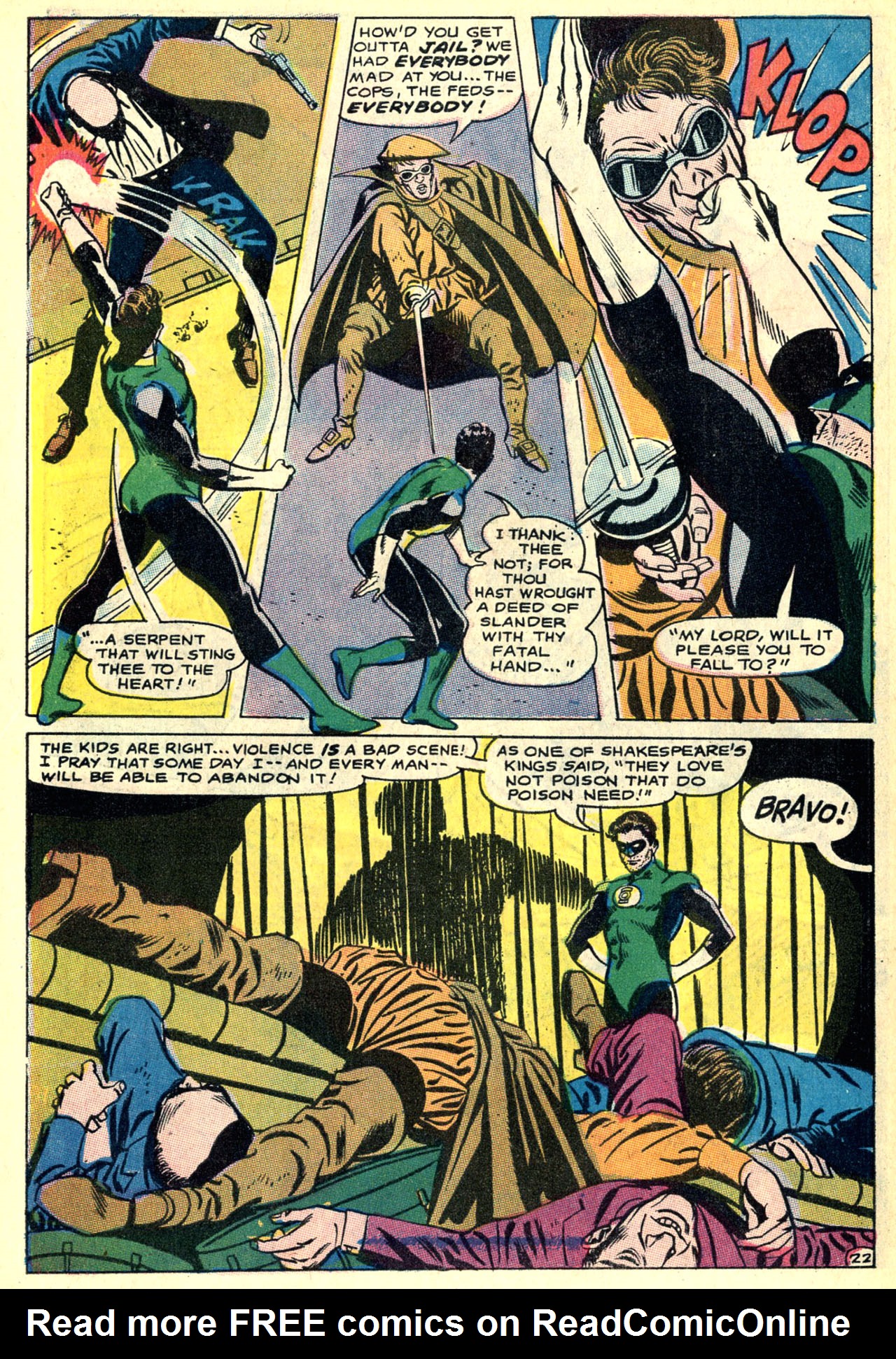 Read online Green Lantern (1960) comic -  Issue #64 - 29
