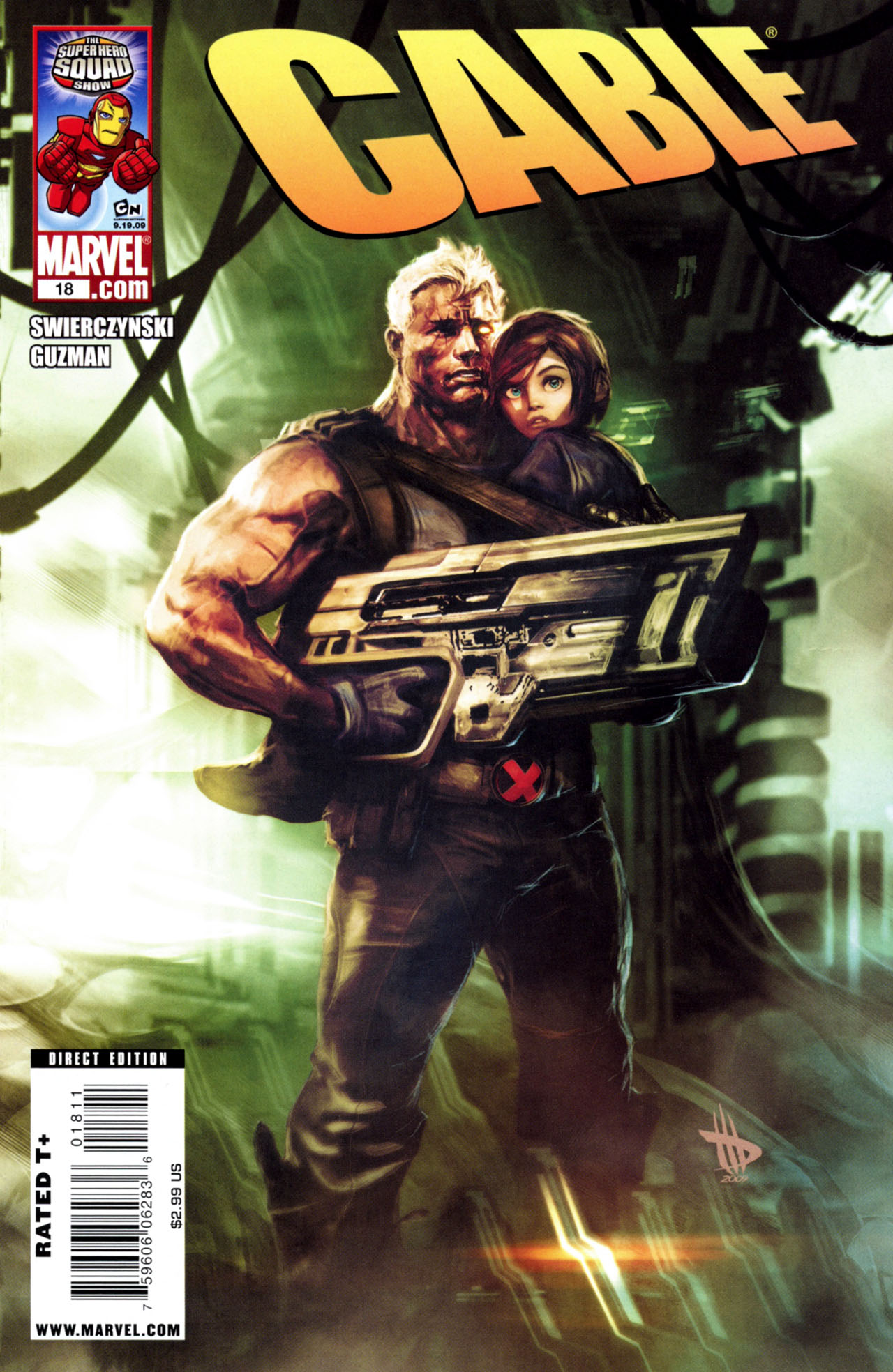 Read online Cable (2008) comic -  Issue #18 - 1