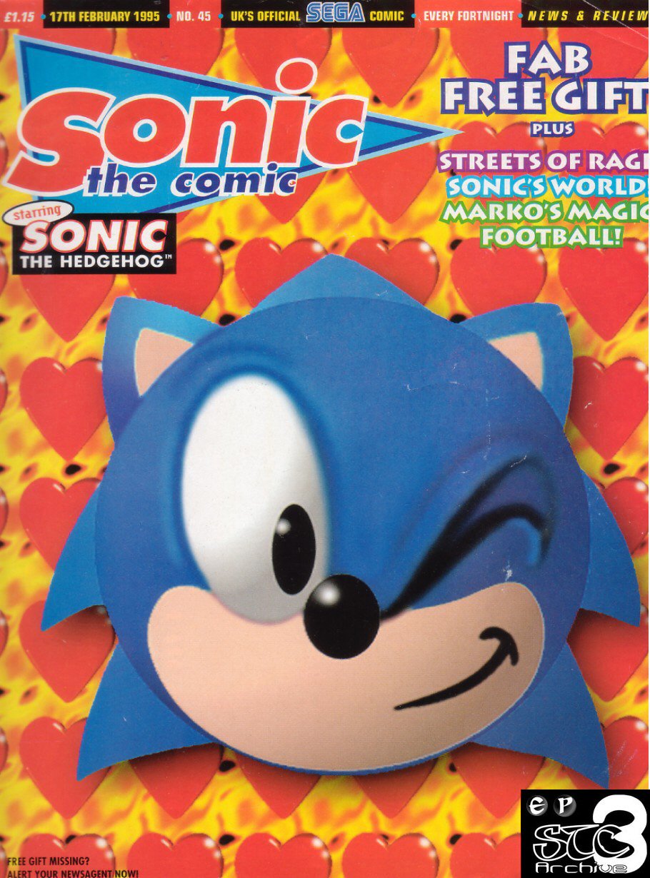 Read online Sonic the Comic comic -  Issue #45 - 1