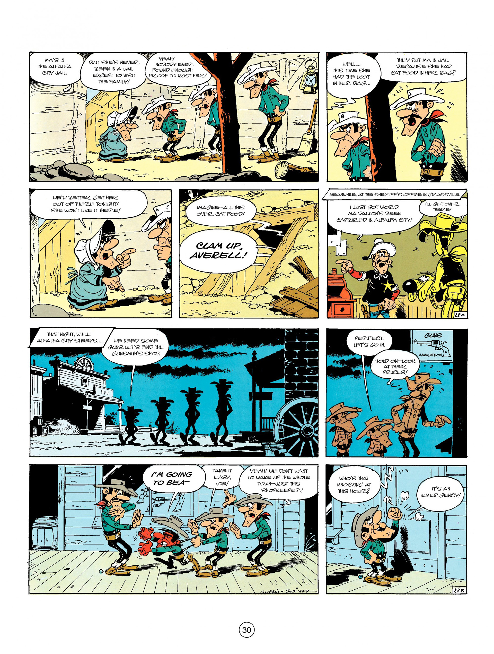 Read online A Lucky Luke Adventure comic -  Issue #6 - 30