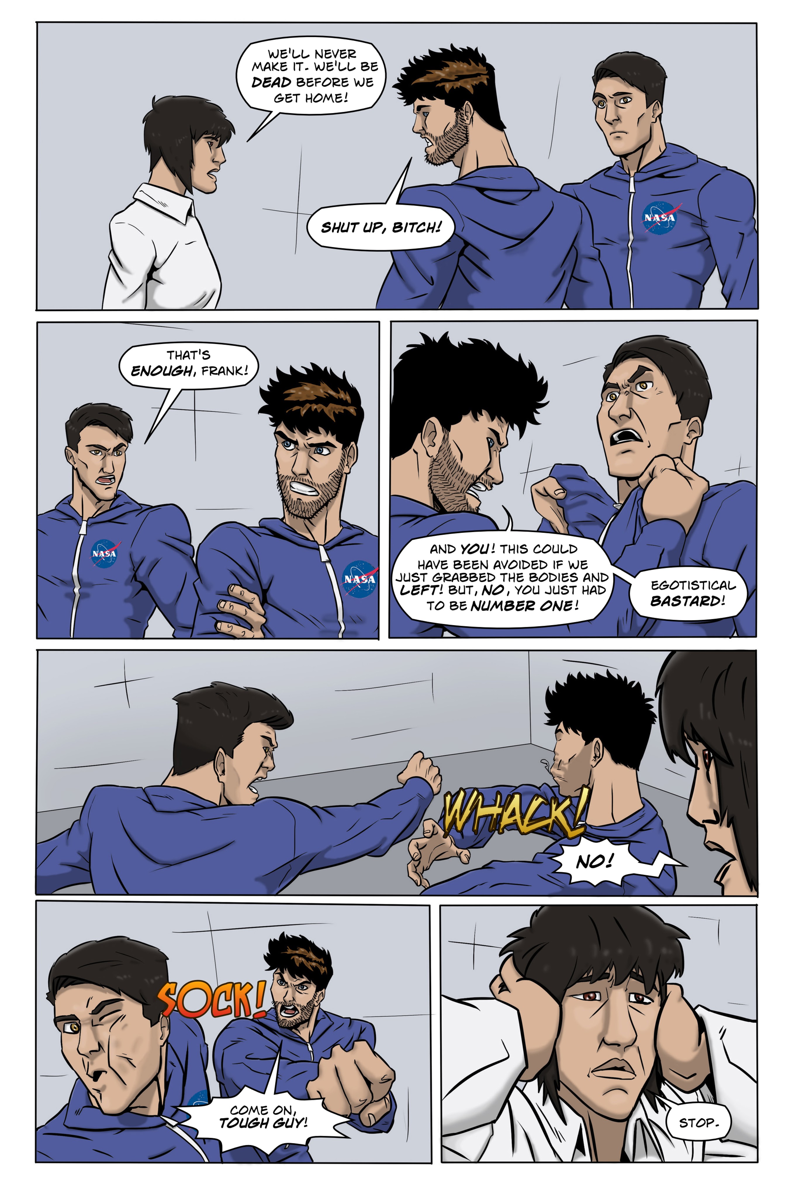 Read online Mars One comic -  Issue #3 - 14