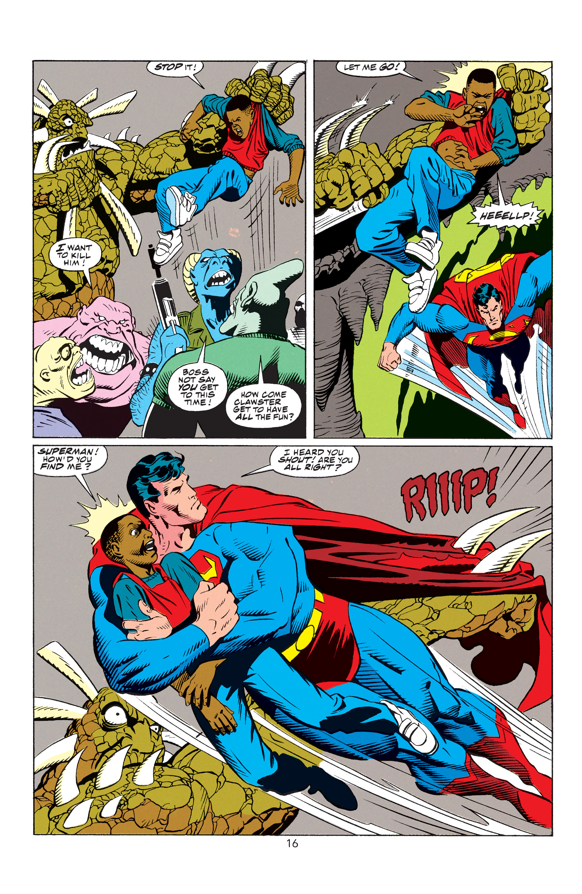 Read online Superman: The Man of Steel (1991) comic -  Issue #17 - 16