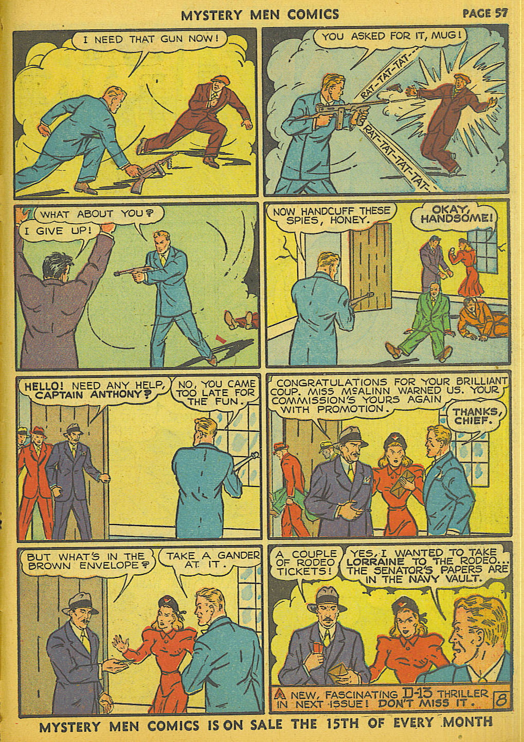 Read online Mystery Men Comics comic -  Issue #23 - 58