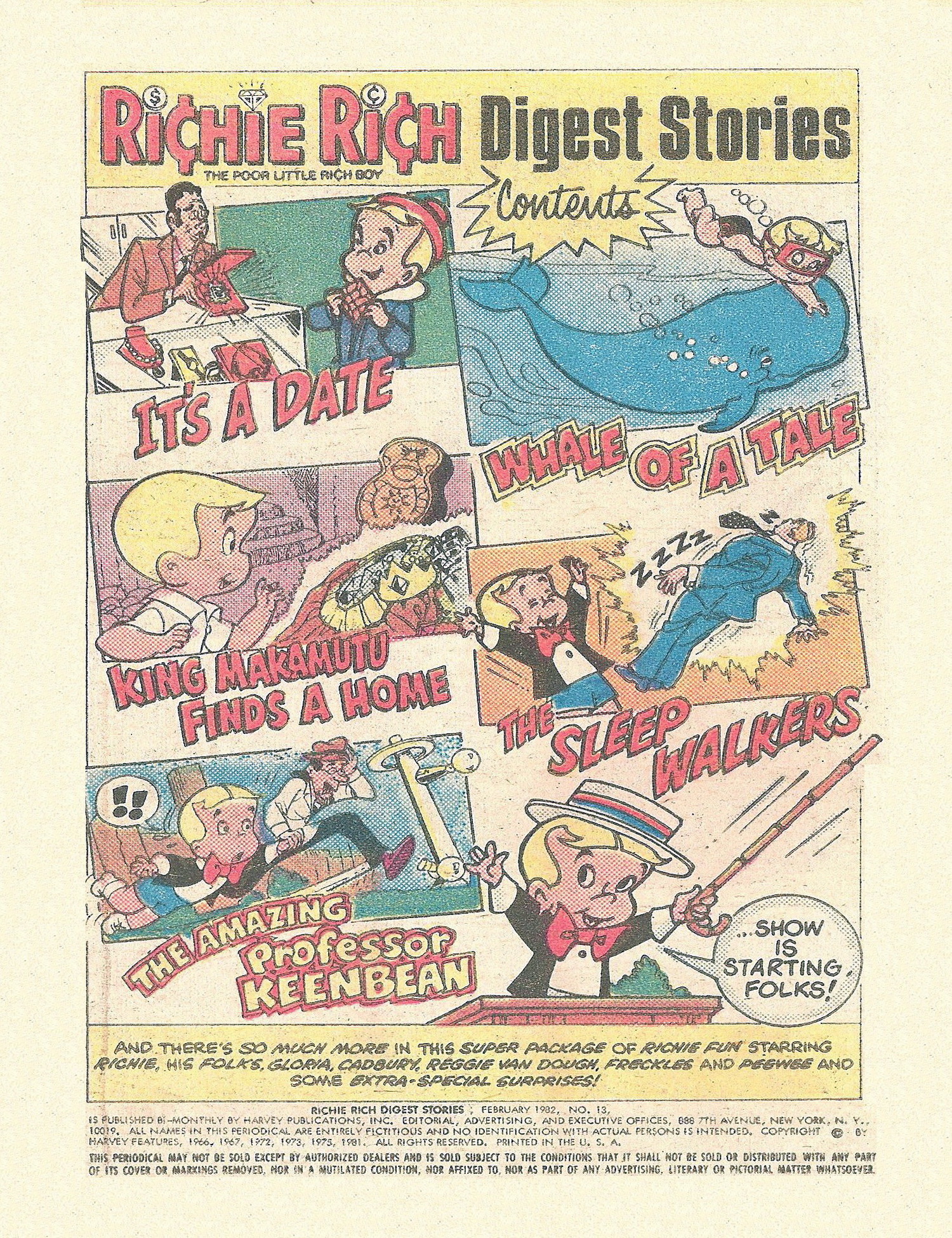 Read online Richie Rich Digest Stories comic -  Issue #13 - 3