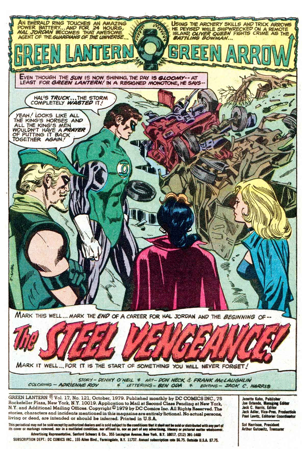 Read online Green Lantern (1960) comic -  Issue #121 - 2