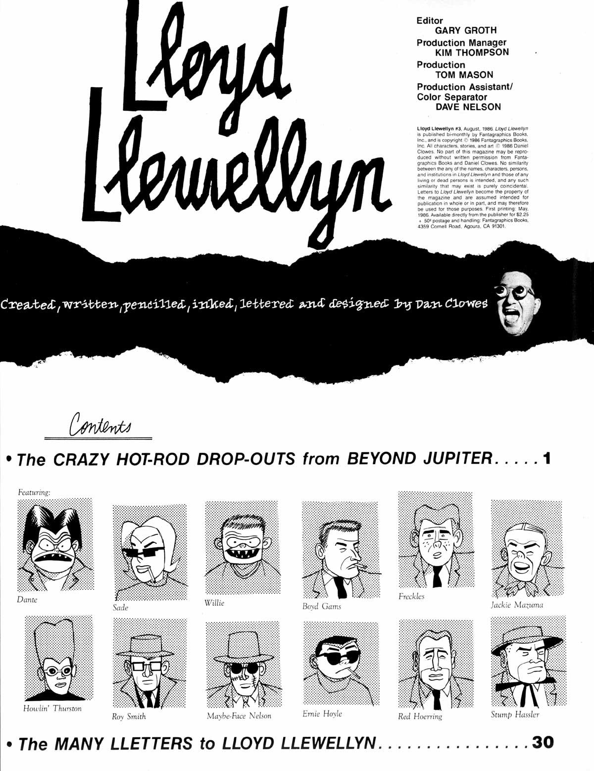 Read online Lloyd Llewellyn comic -  Issue #3 - 2