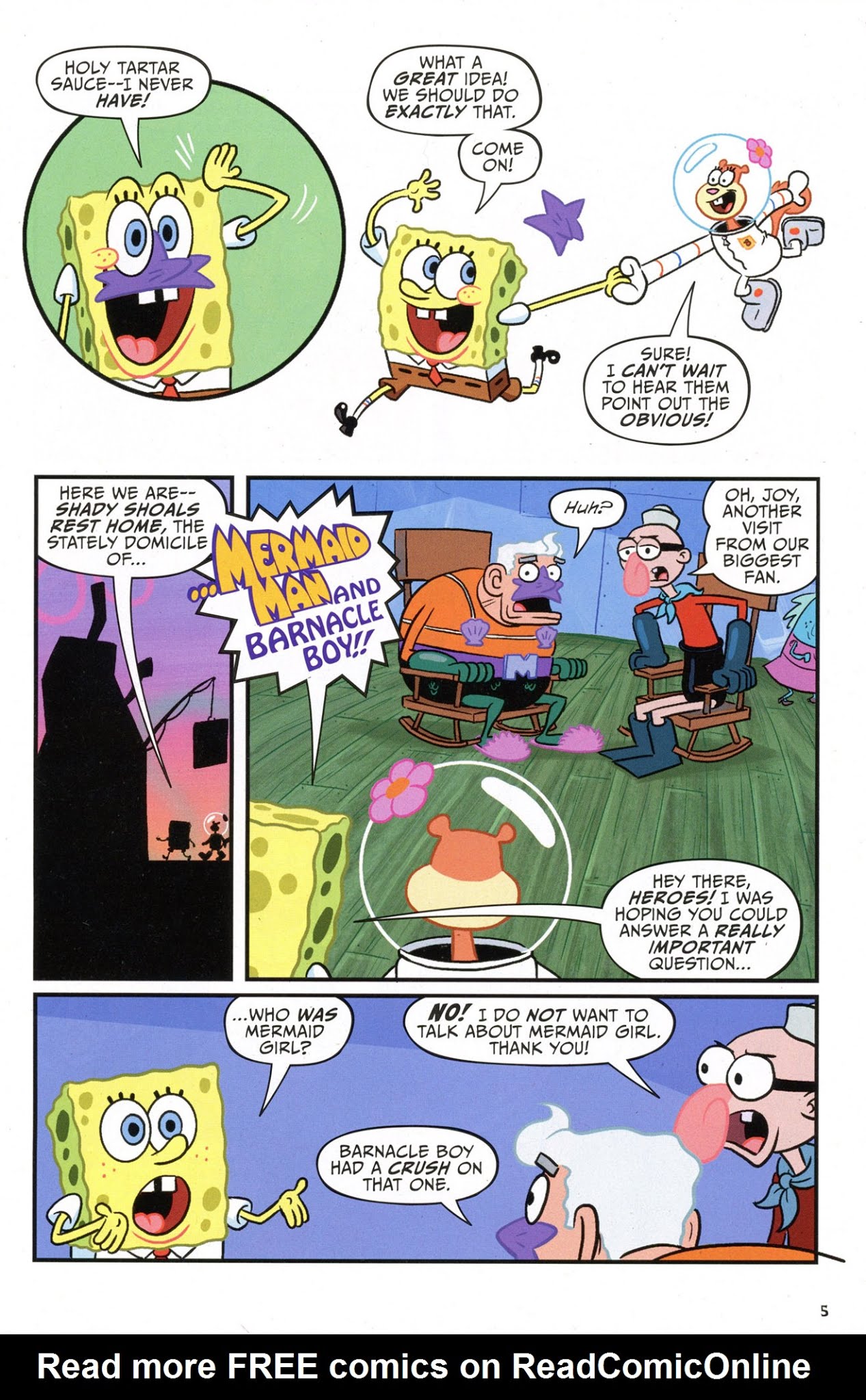 Read online SpongeBob Comics comic -  Issue #63 - 7
