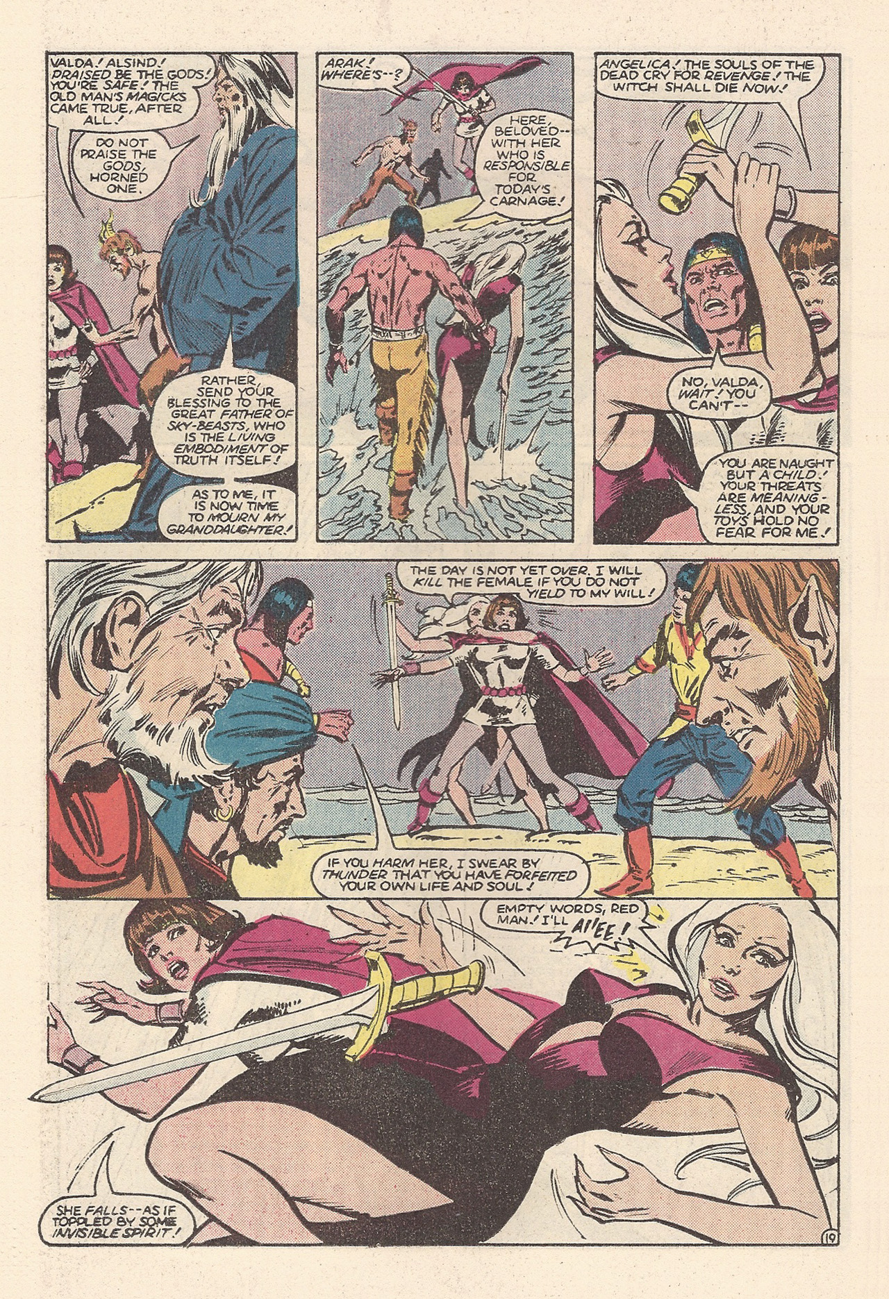 Read online Arak Son of Thunder comic -  Issue #49 - 26