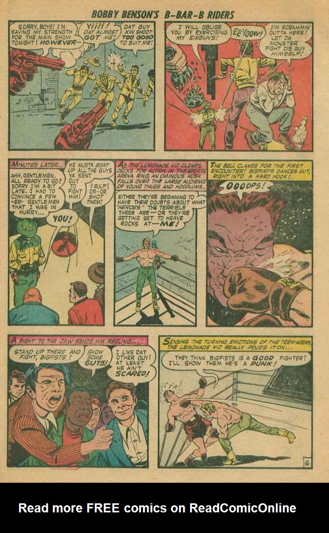 Read online Bobby Benson's B-Bar-B Riders comic -  Issue #9 - 31