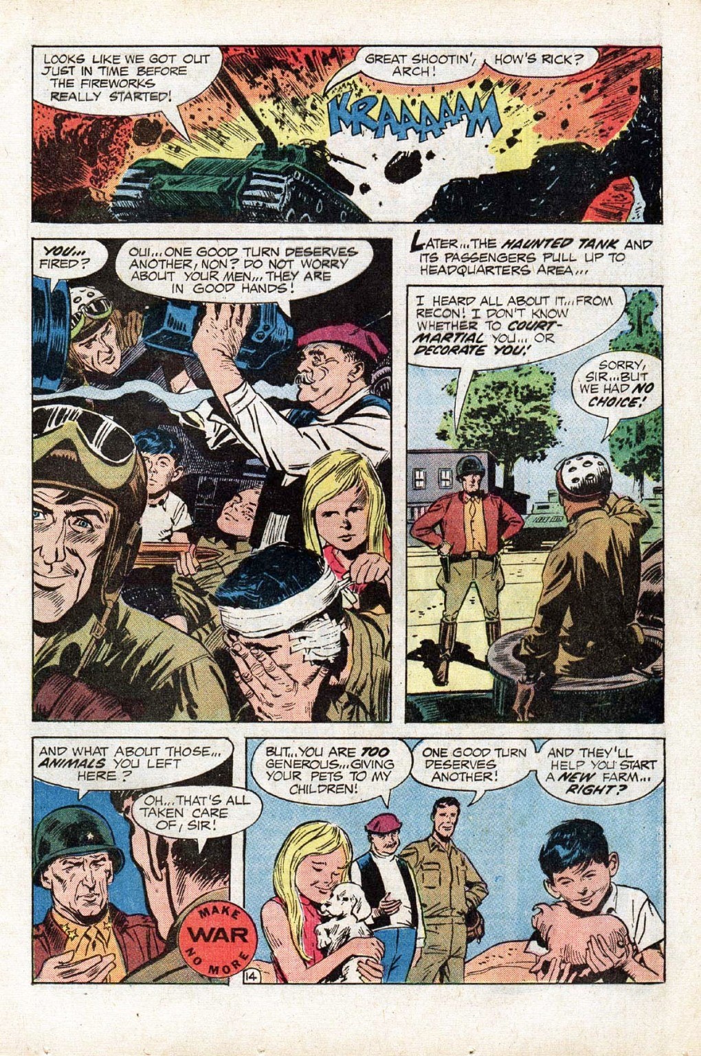 Read online G.I. Combat (1952) comic -  Issue #153 - 16