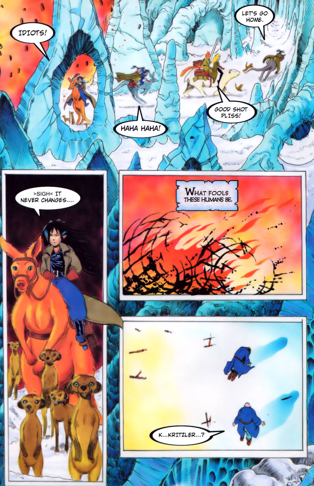 Read online Legend of the Elflord comic -  Issue #1 - 9