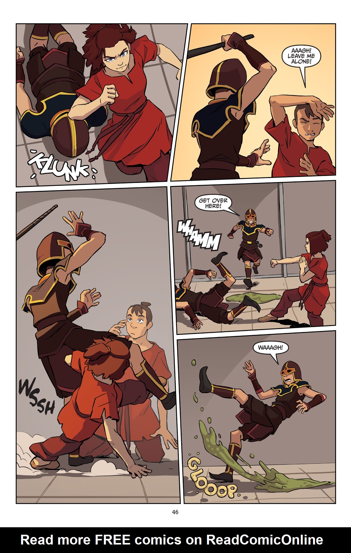 Read online Avatar: The Last Airbender – Suki, Alone comic -  Issue # TPB - 47