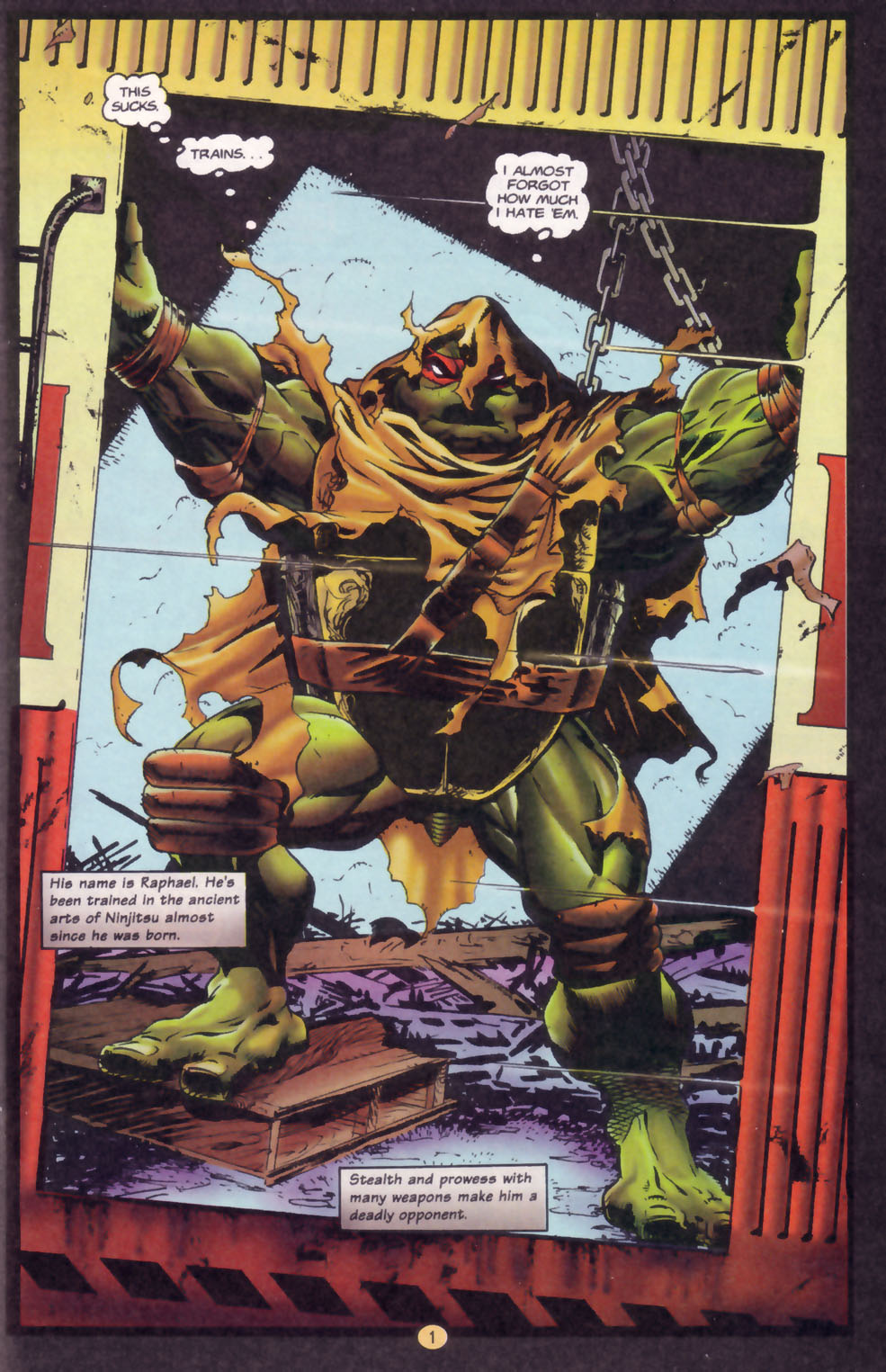 Read online Teenage Mutant Ninja Turtles/Savage Dragon Crossover comic -  Issue # Full - 3