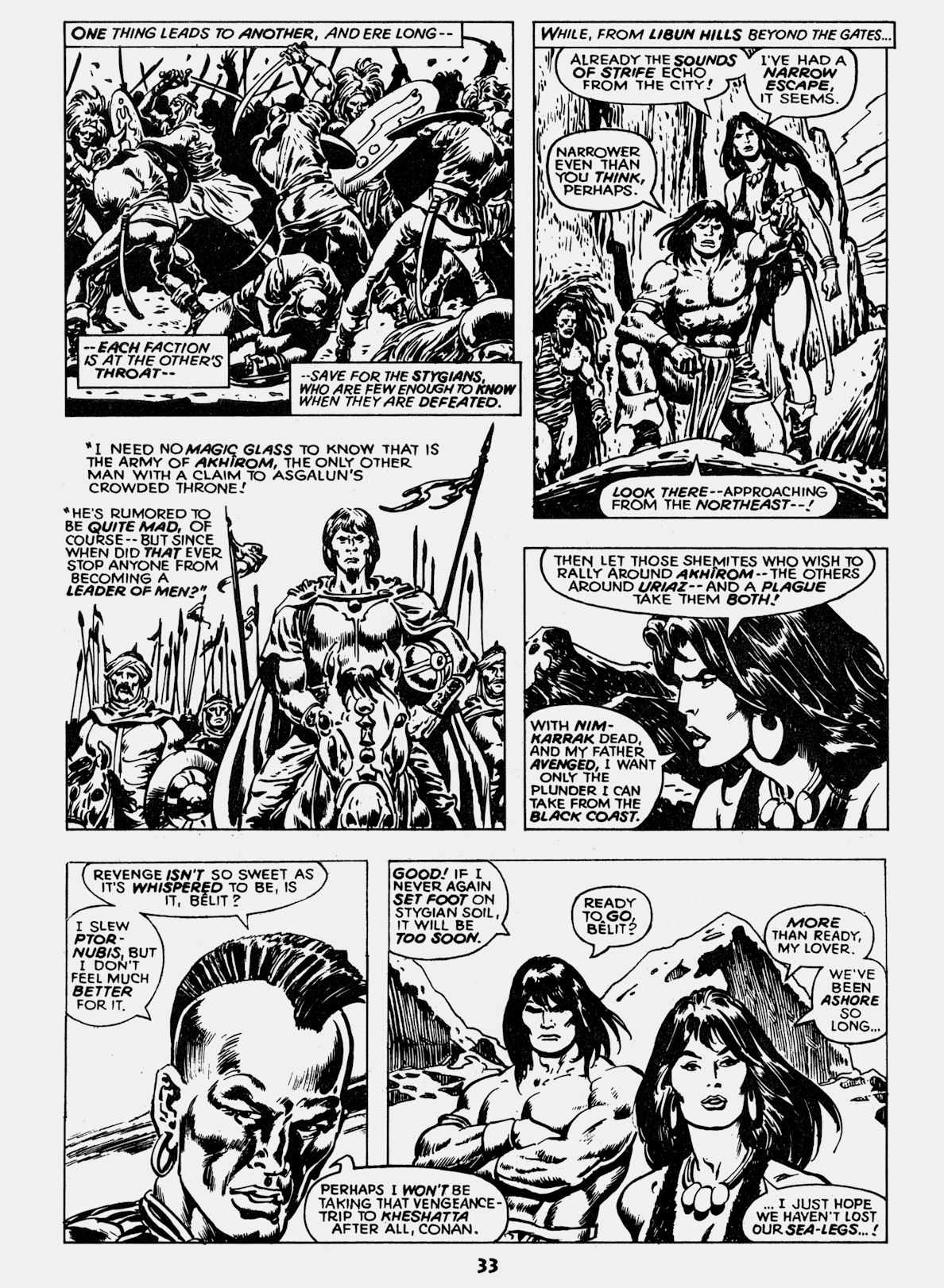 Read online Conan Saga comic -  Issue #94 - 35