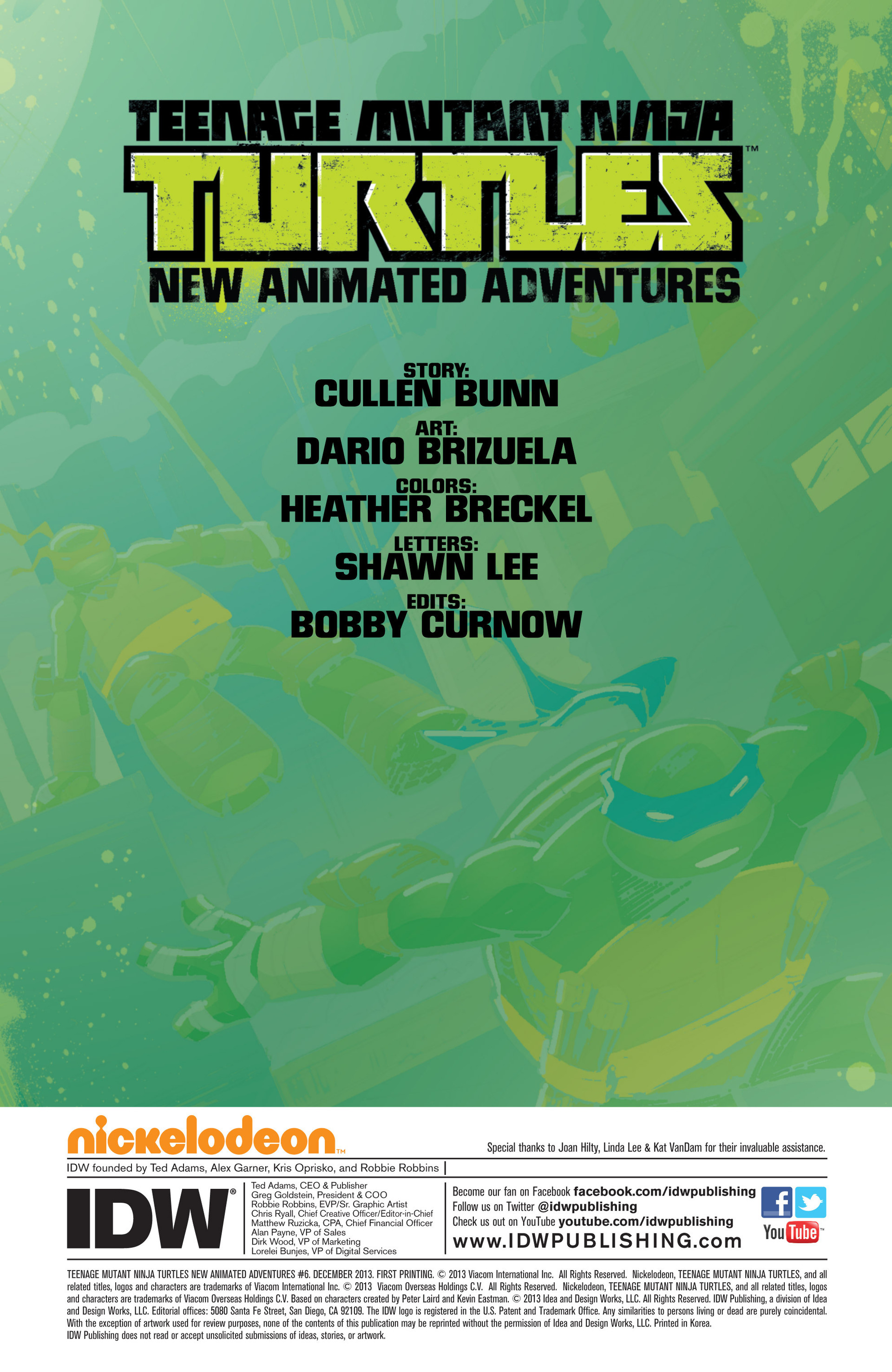 Read online Teenage Mutant Ninja Turtles New Animated Adventures comic -  Issue #6 - 2