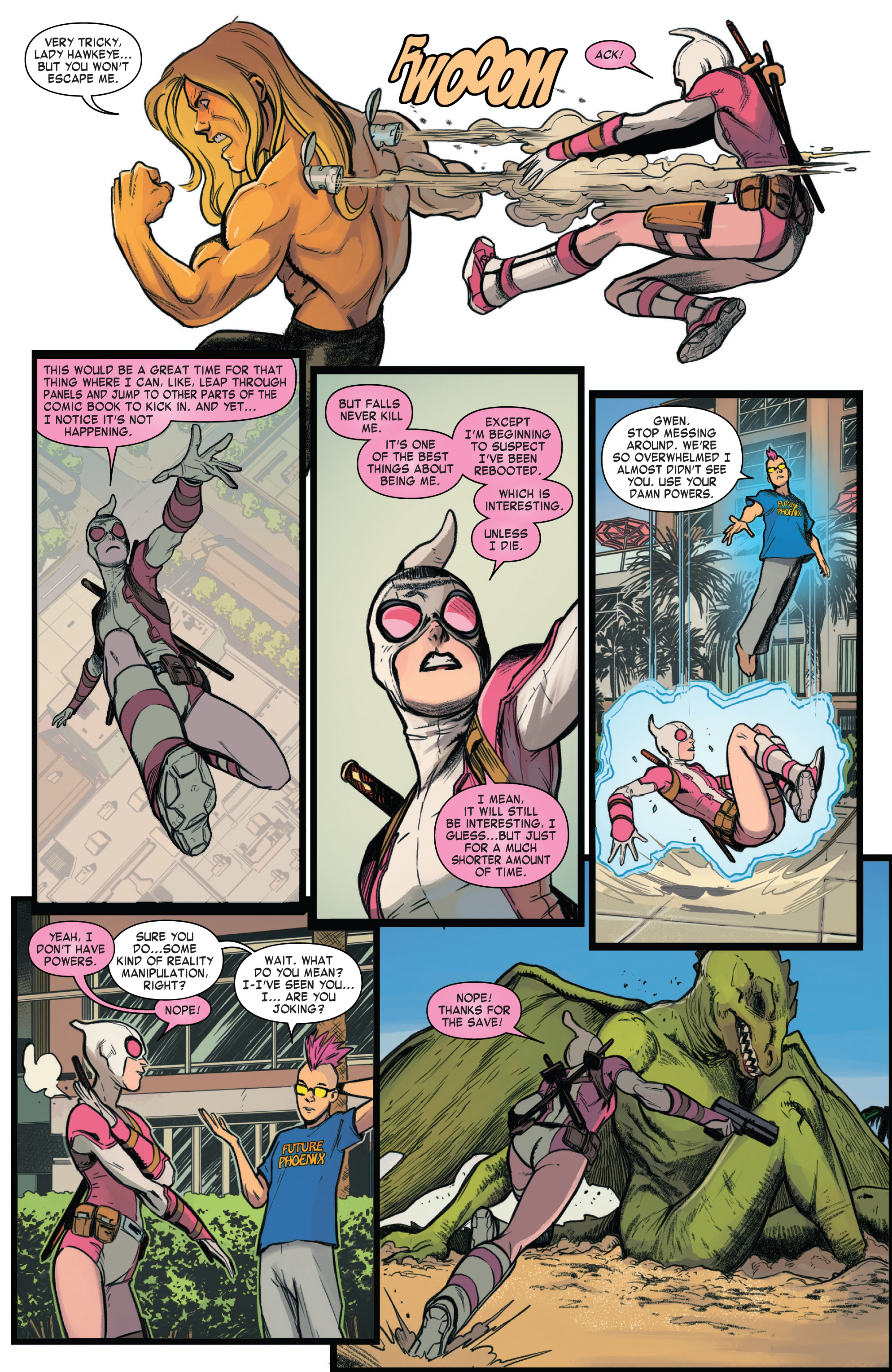 Read online Gwenpool Omnibus comic -  Issue # TPB (Part 8) - 64