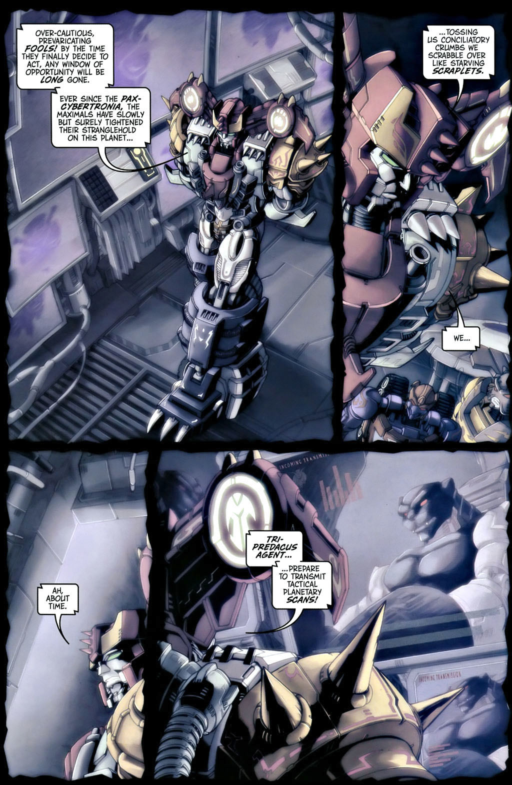 Read online Transformers, Beast Wars The Gathering comic Issue 1