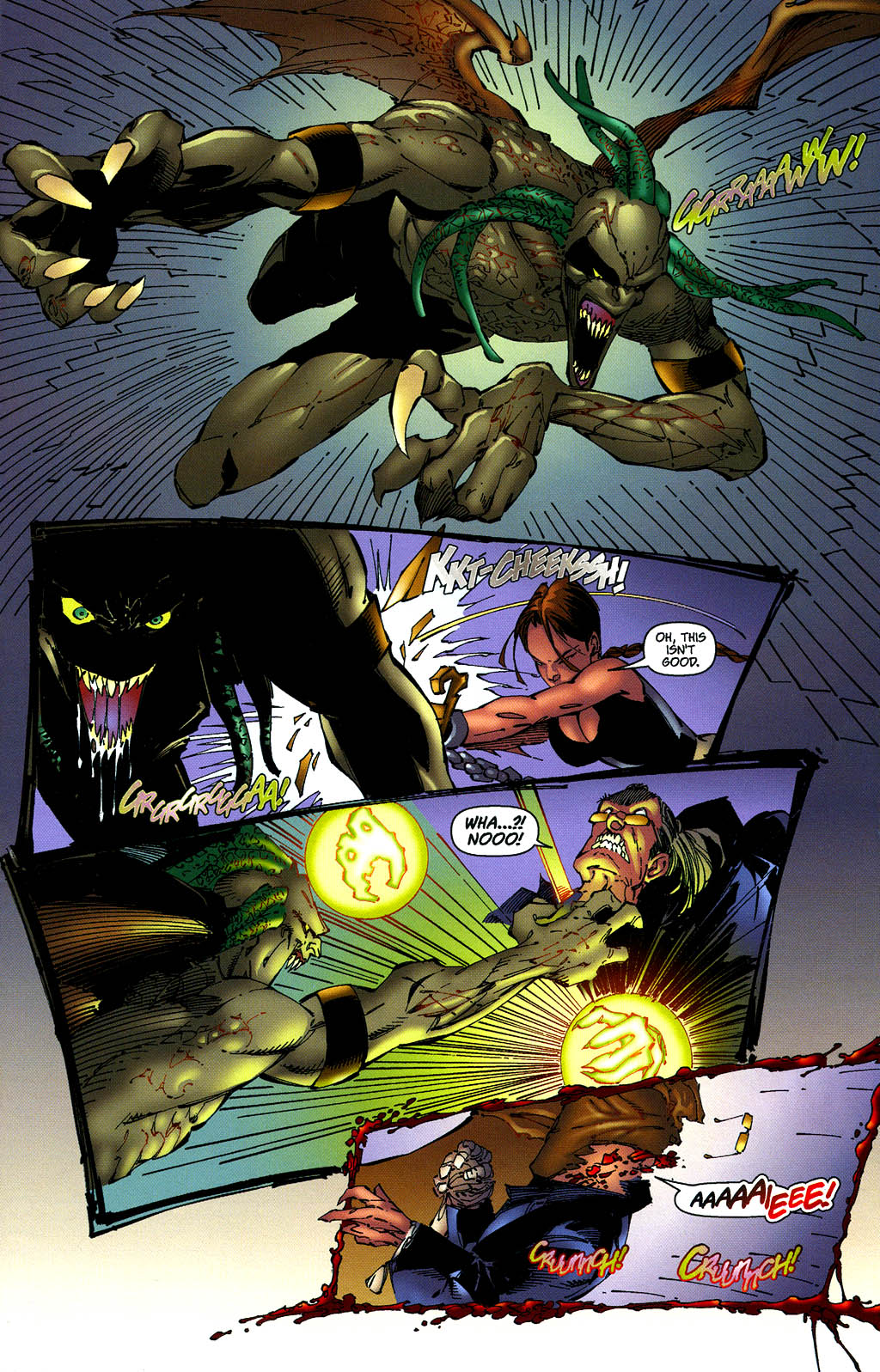 Read online Tomb Raider: The Series comic -  Issue #34 - 21