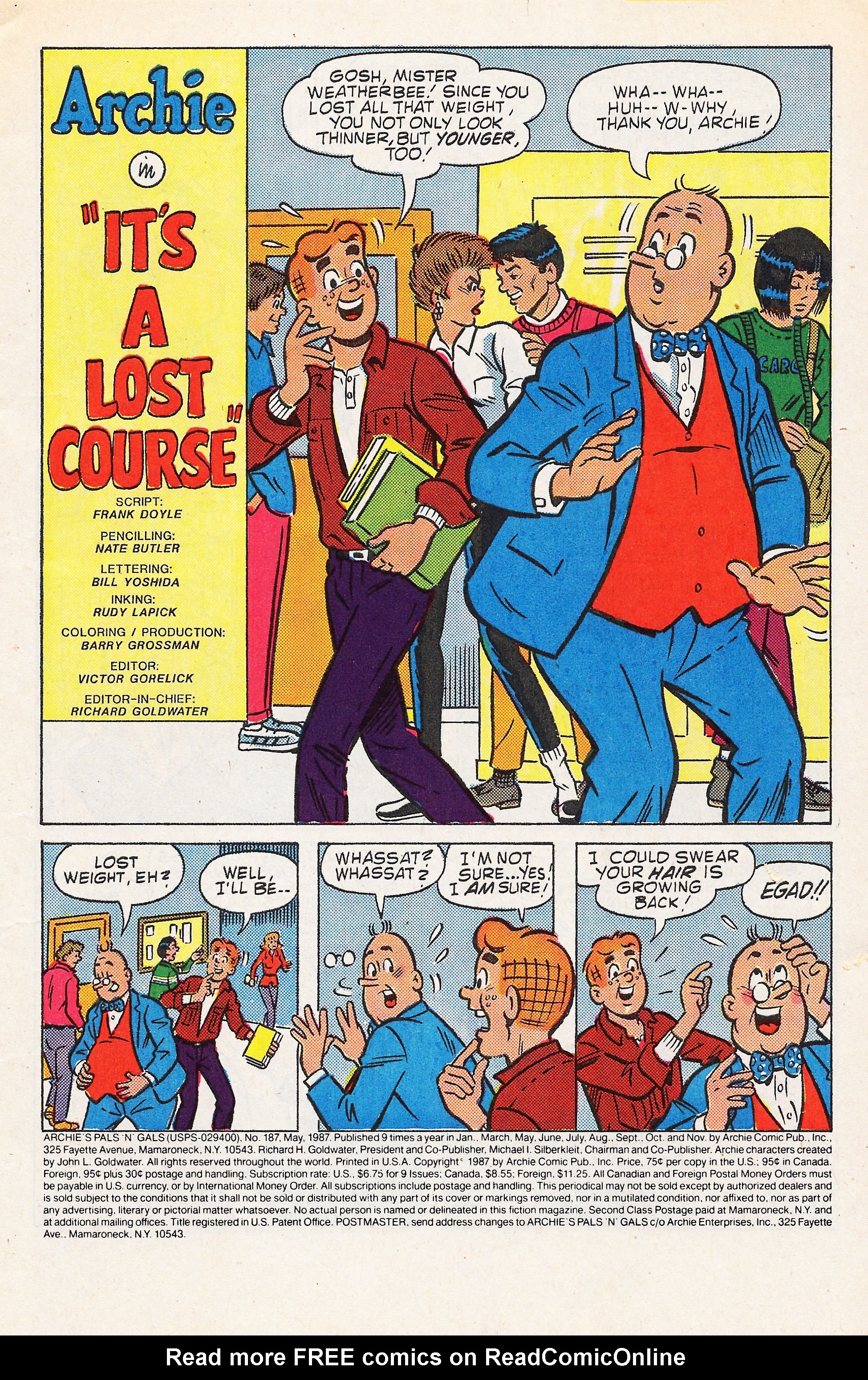 Read online Archie's Pals 'N' Gals (1952) comic -  Issue #187 - 3