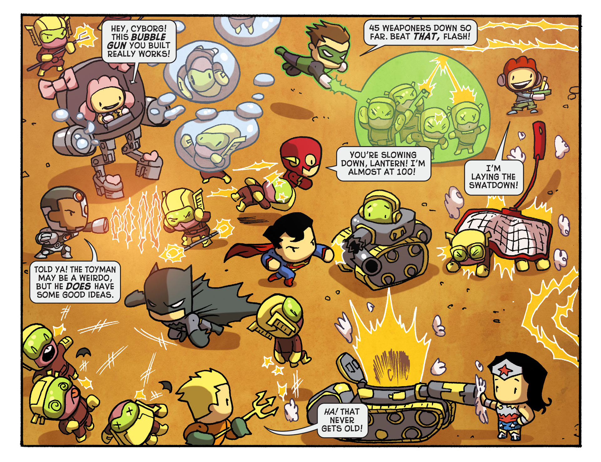 Read online Scribblenauts Unmasked: A Crisis of Imagination comic -  Issue #13 - 20