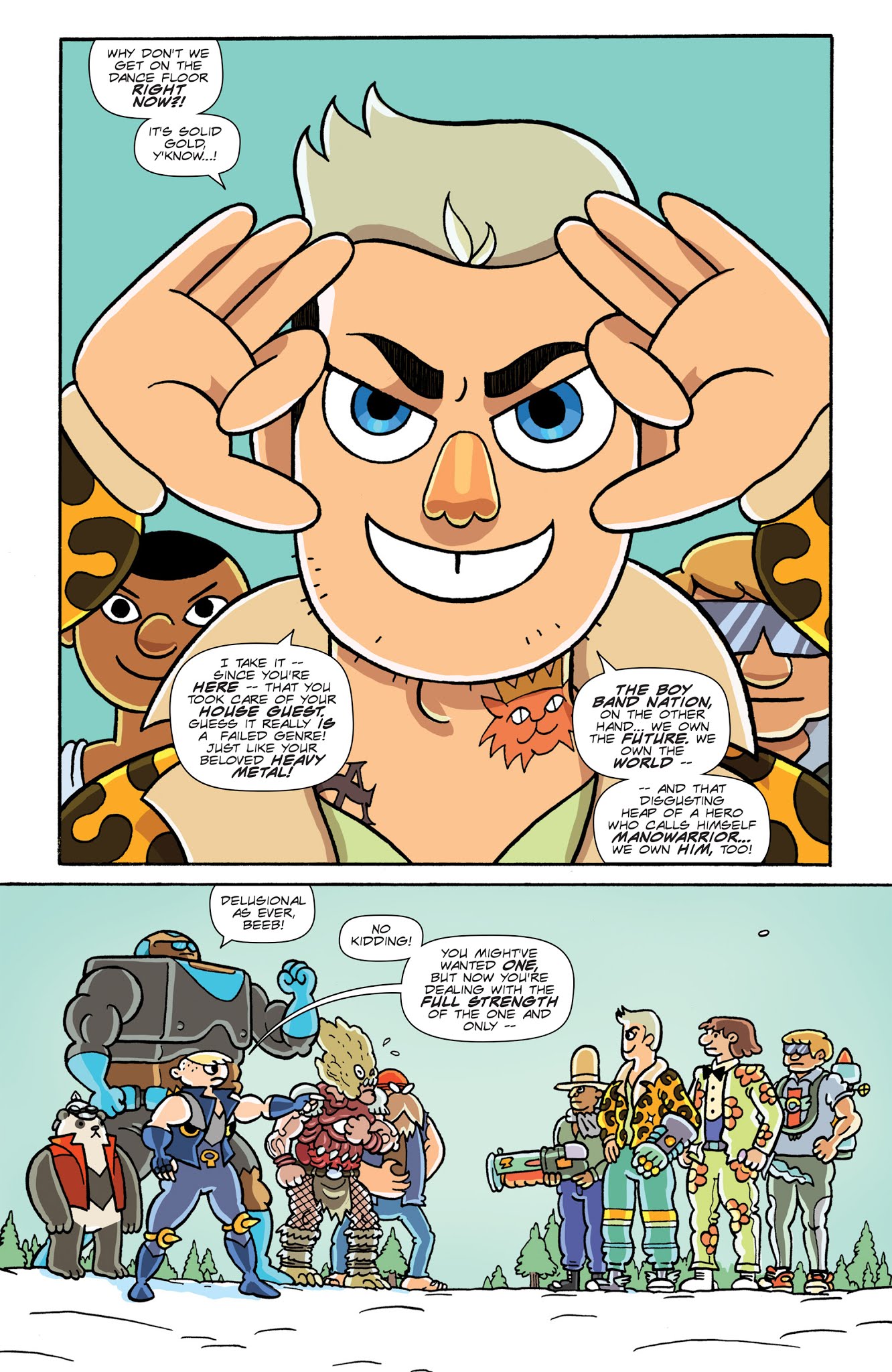 Read online New Lieutenants of Metal comic -  Issue #3 - 19