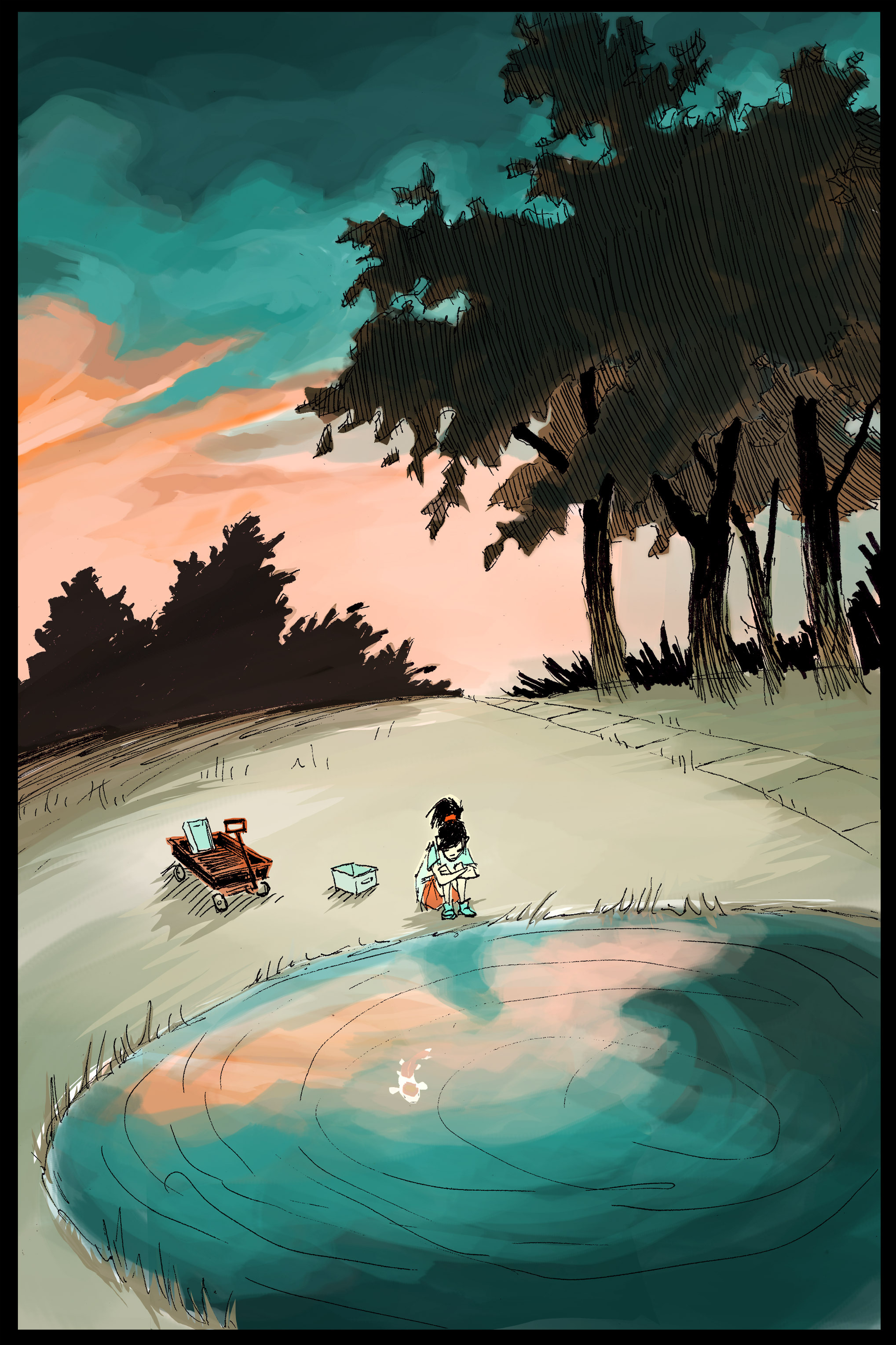 Read online Illustrated Girl comic -  Issue #1 - 12