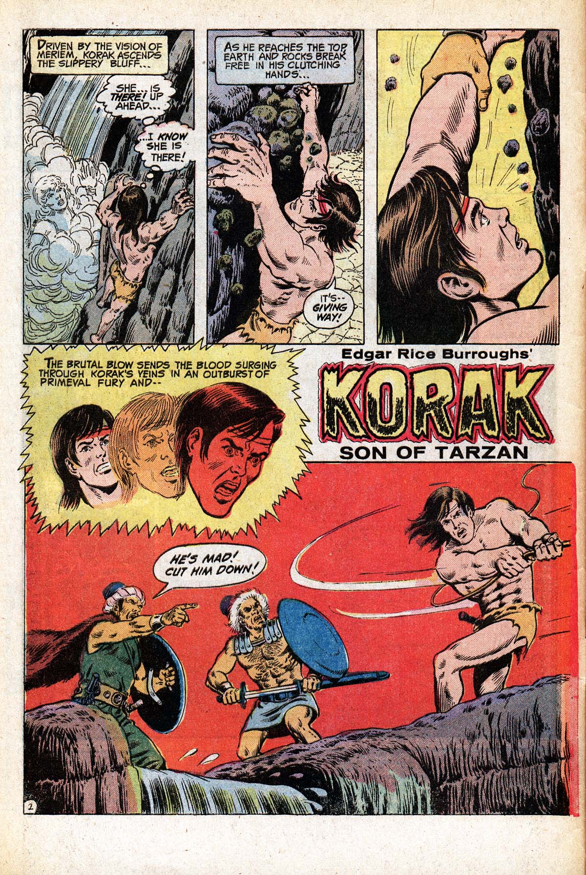 Read online Korak, Son of Tarzan (1972) comic -  Issue #55 - 3