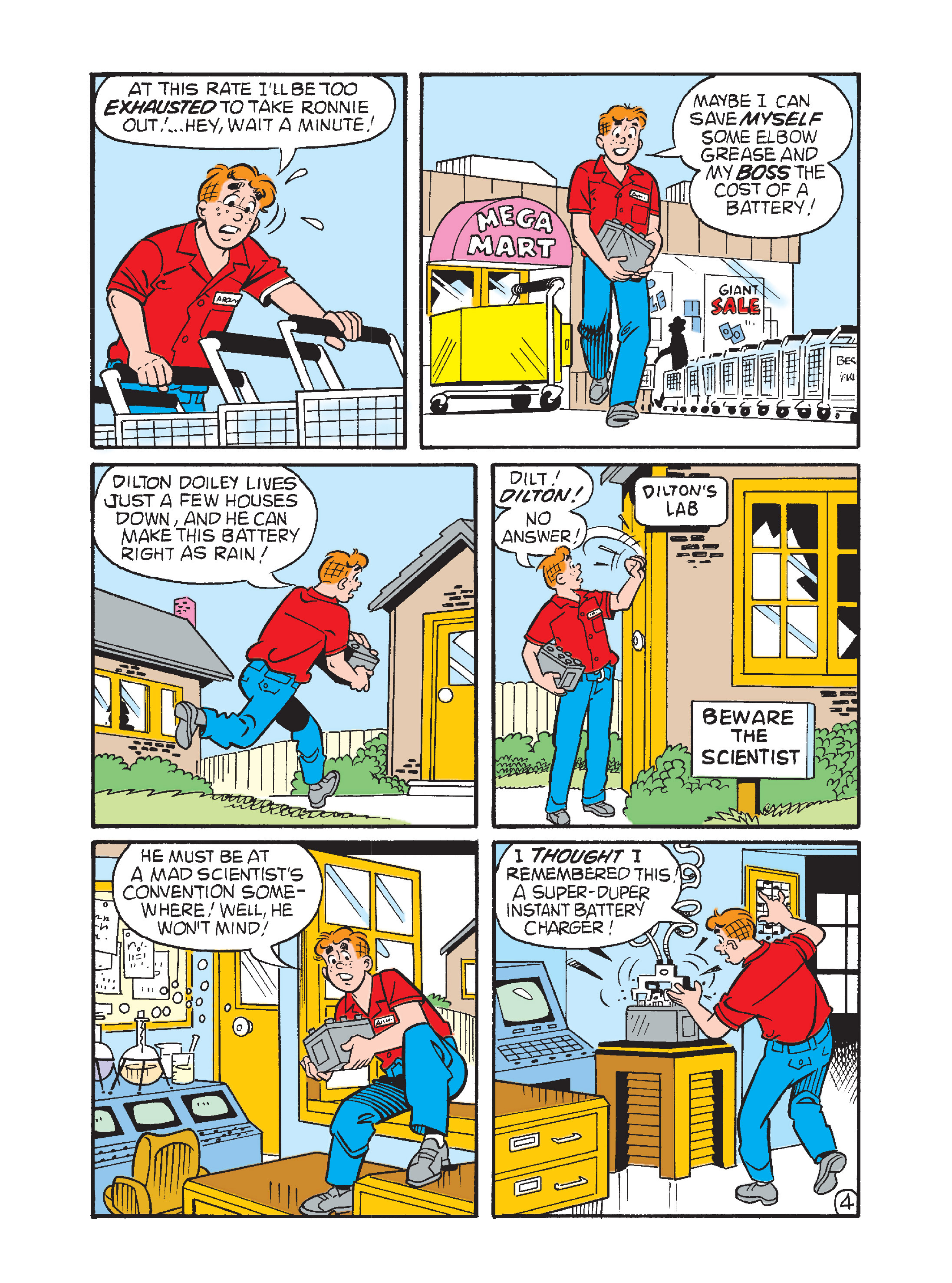 Read online Archie's Funhouse Double Digest comic -  Issue #6 - 92
