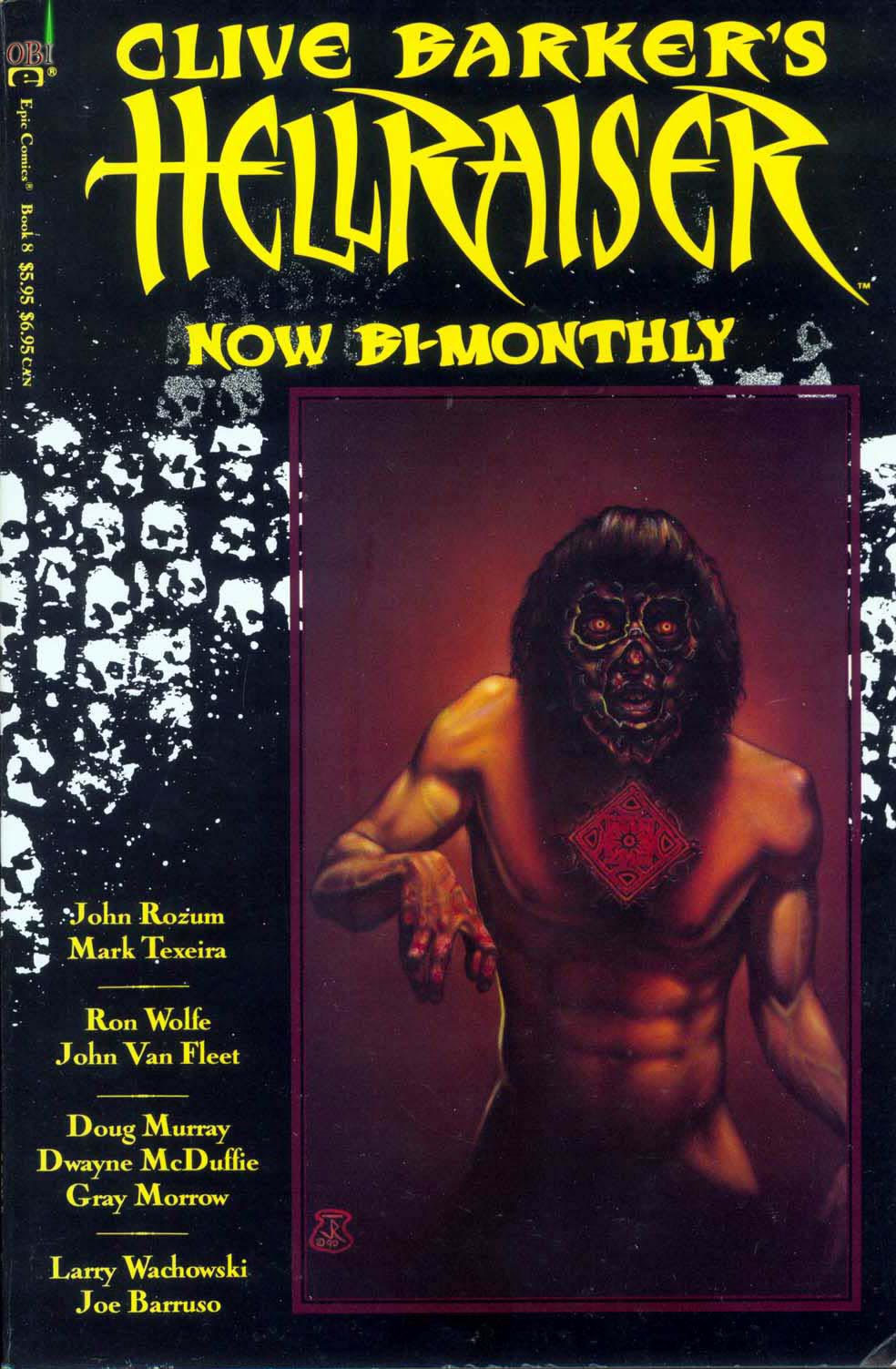Read online Clive Barker's Hellraiser (1989) comic -  Issue #8 - 1